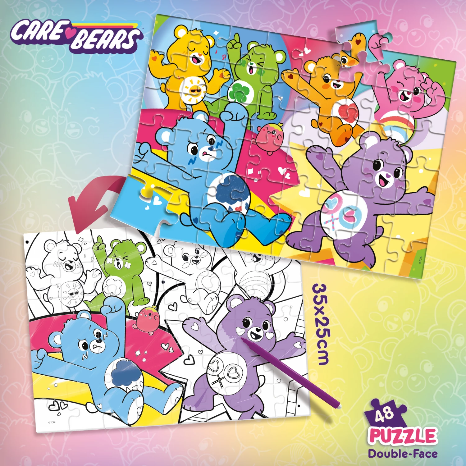 Slagalica Puzzle 48pcs Care Bears Lisciani 116775