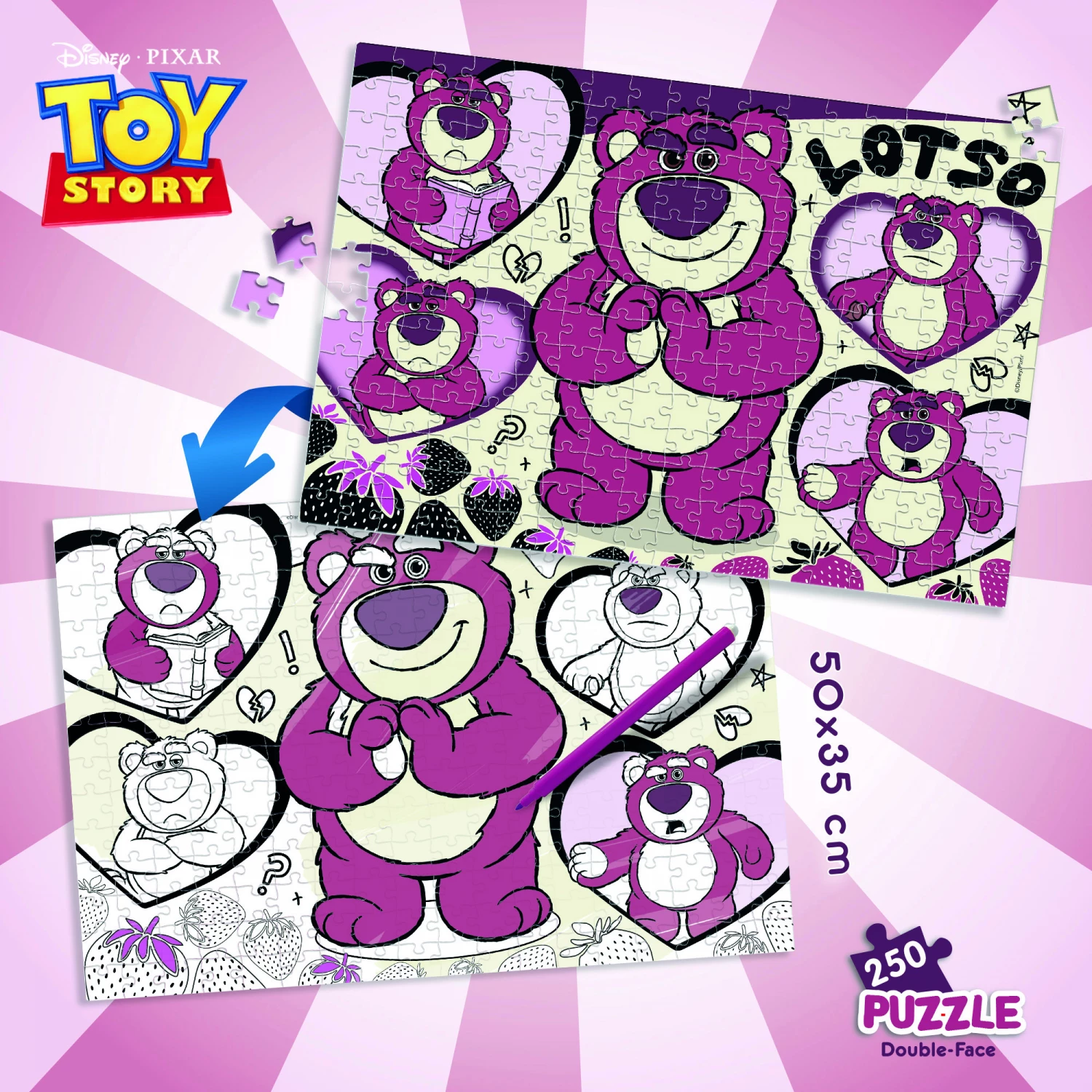 Slagalica Puzzle 250pcs Toy Story Lotso Lisciani 116867