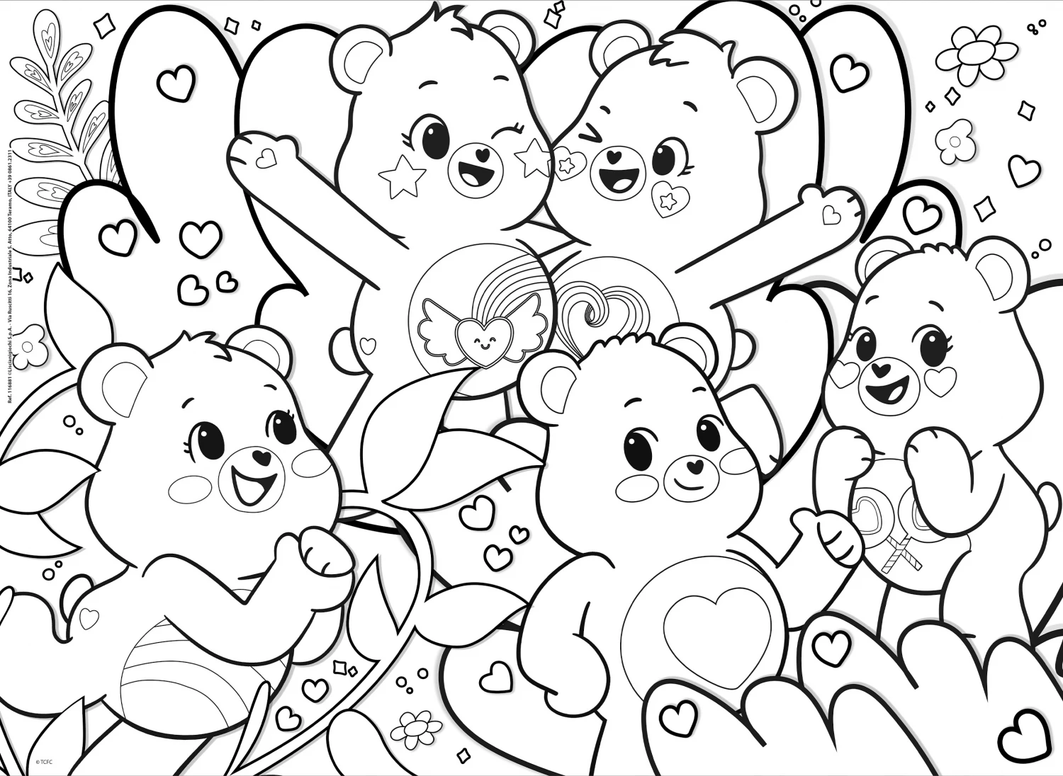 Slagalica Puzzle 24pcs Care Bears Maxi Lisciani 116881