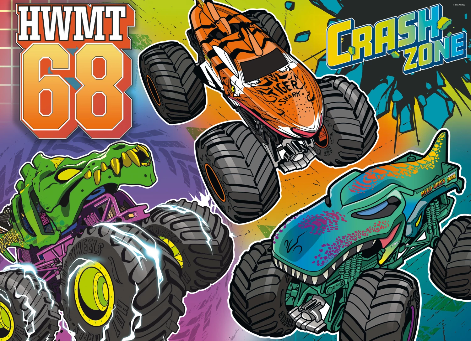 Slagalica Puzzle Hot Wheels 60 Maxi Lisciani 116935