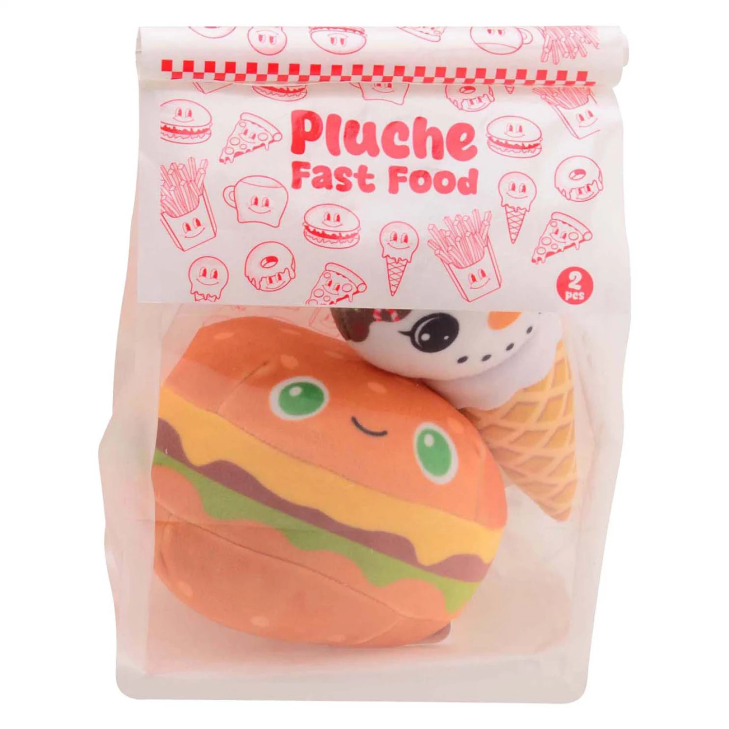 Plush & Play set 2pcs Fast Food za poneti 24633