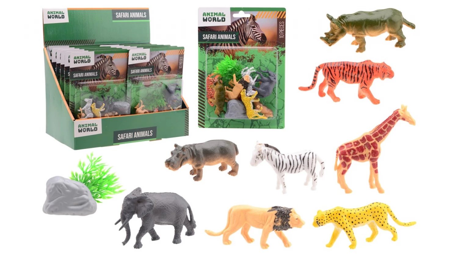 Animal World  divlje zivotinje 10pcs 26209