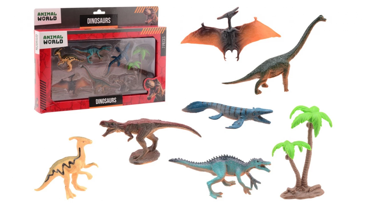 Animal World Dinosaurus set 7pcs 26211