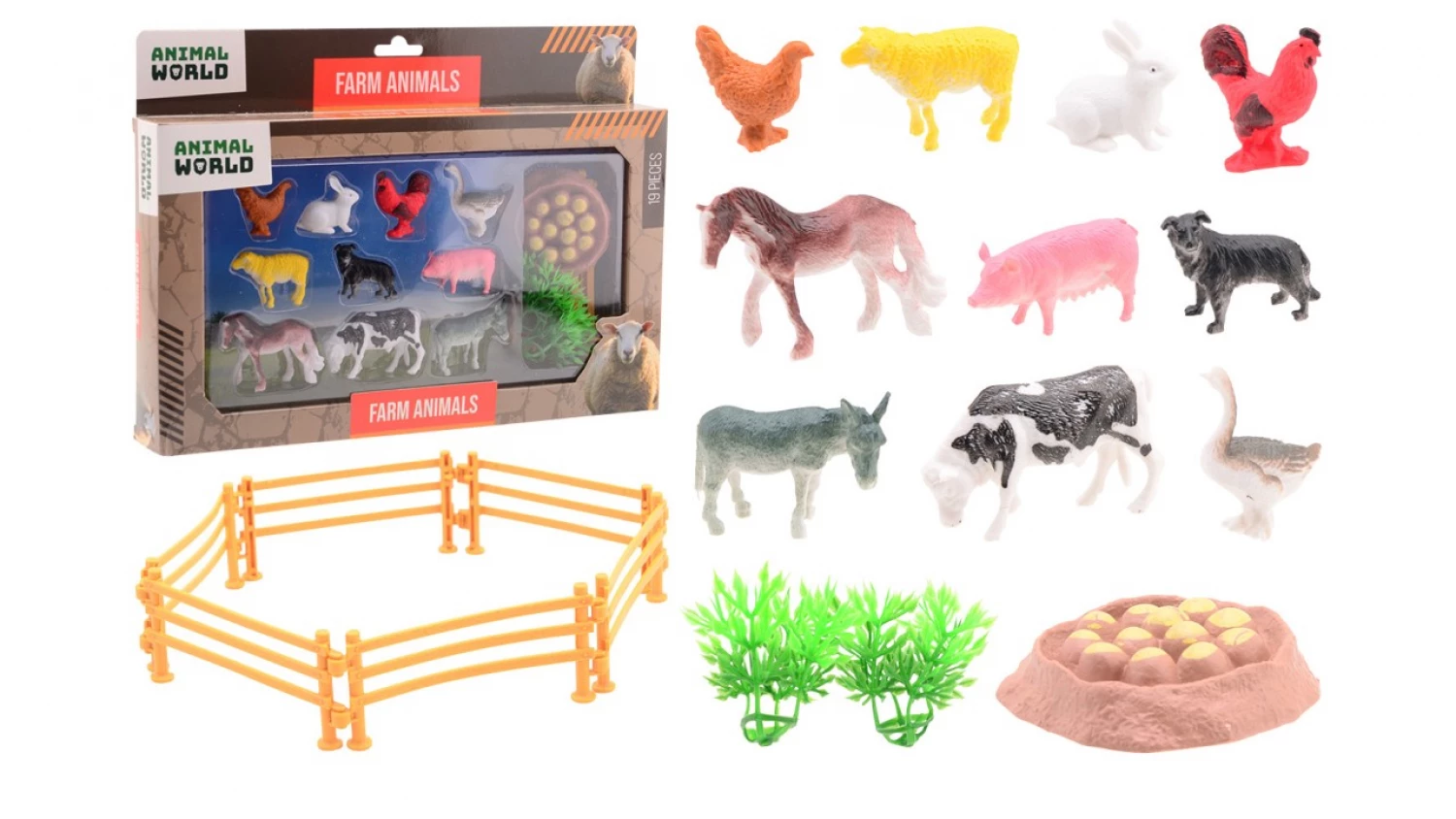 Animal World domace zivotinje 19pcs 26213