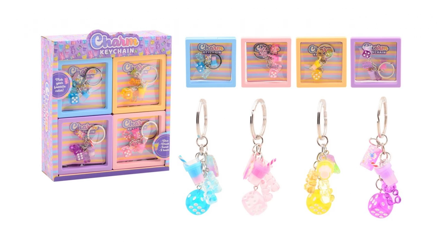 Fabulous mini privezak 4ass 27746