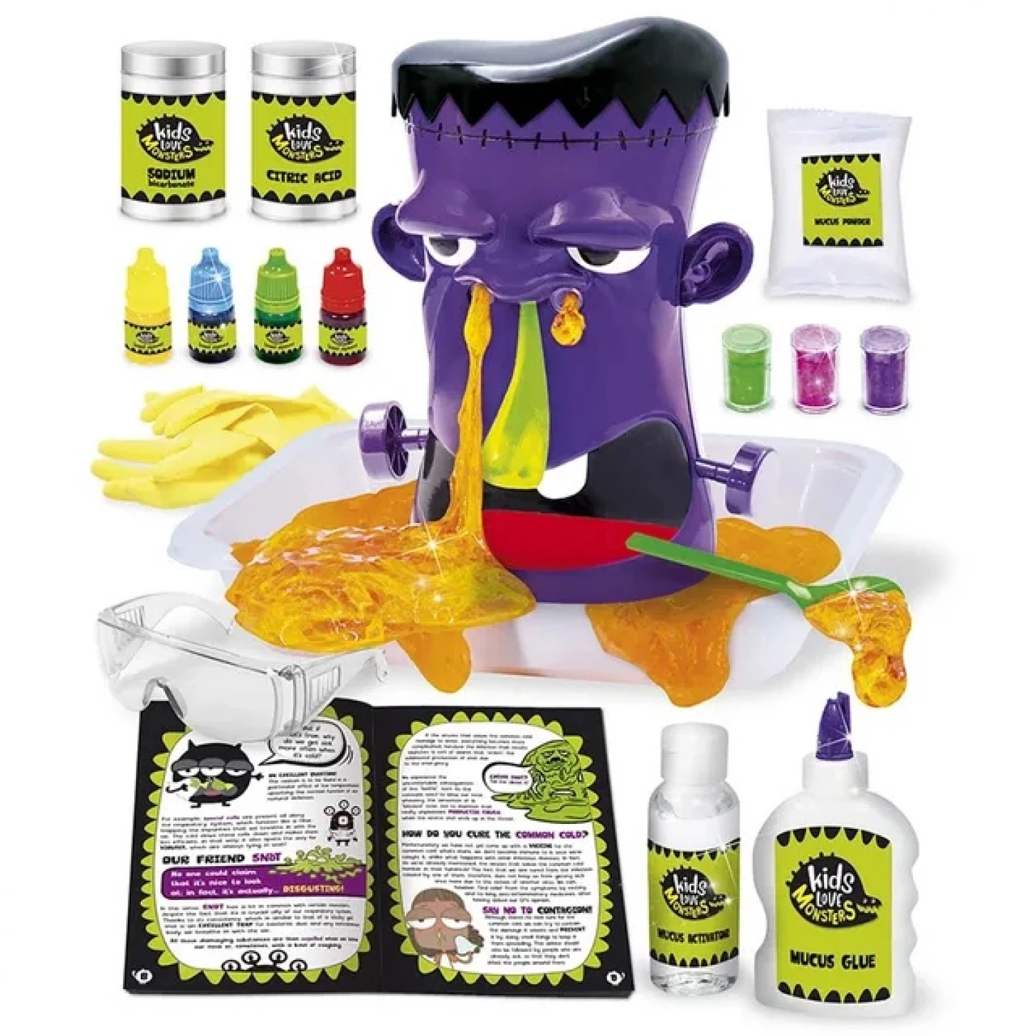 Kids Love Monsters igra ljigvaci Mucus Monster 33x38cm EN82766