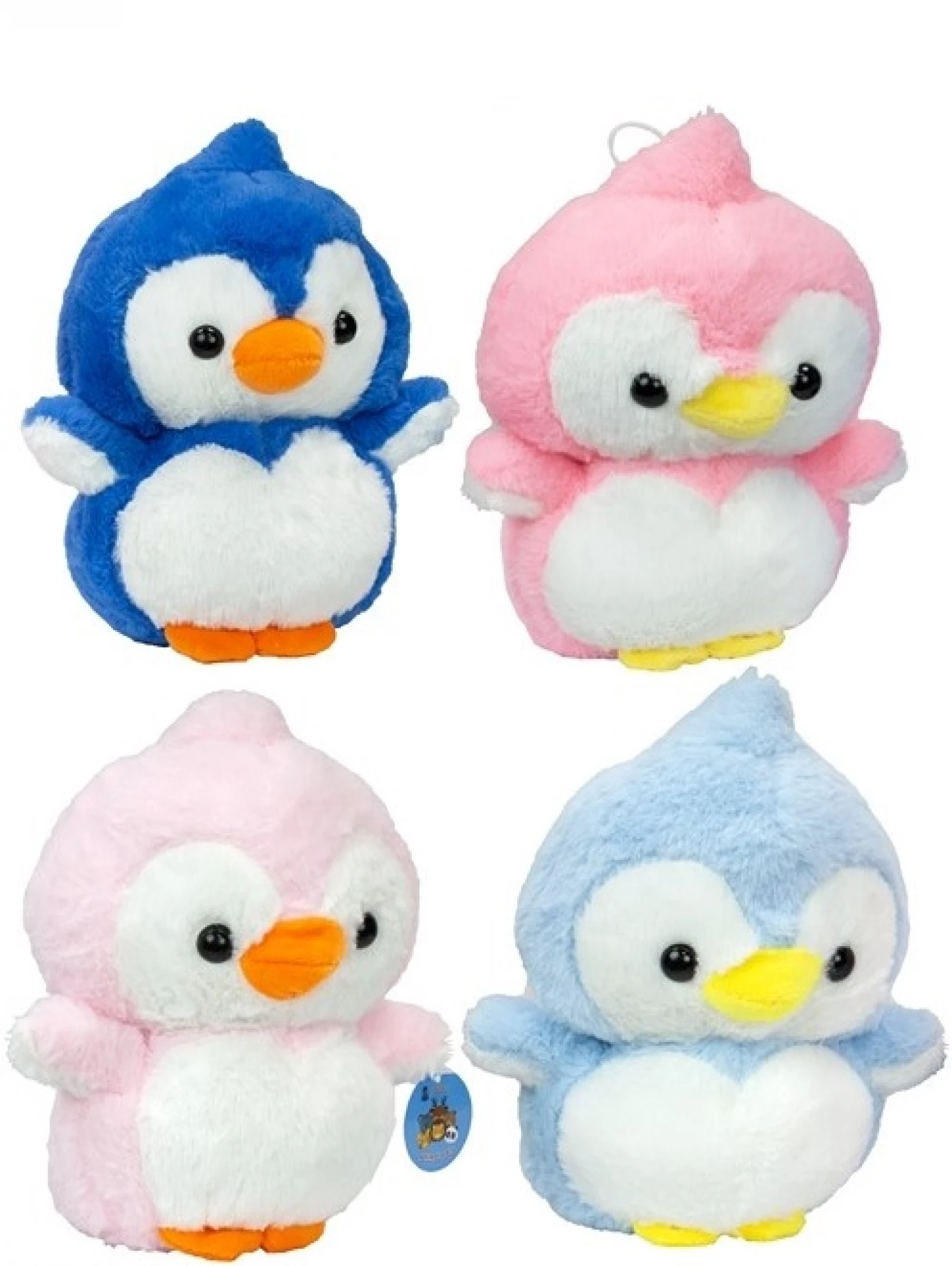 Plisani pingvin 20cm 4ass ST24173