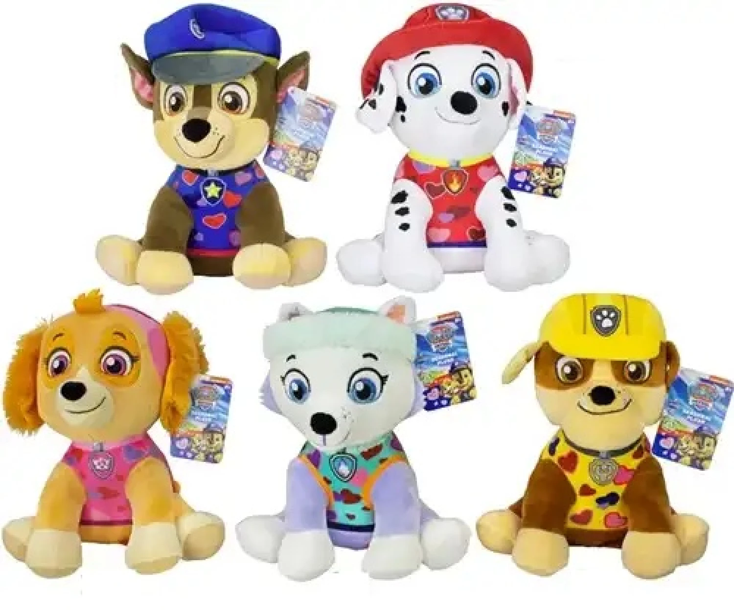 Paw Patrol plisani sedi 5ass 25cm 2286960