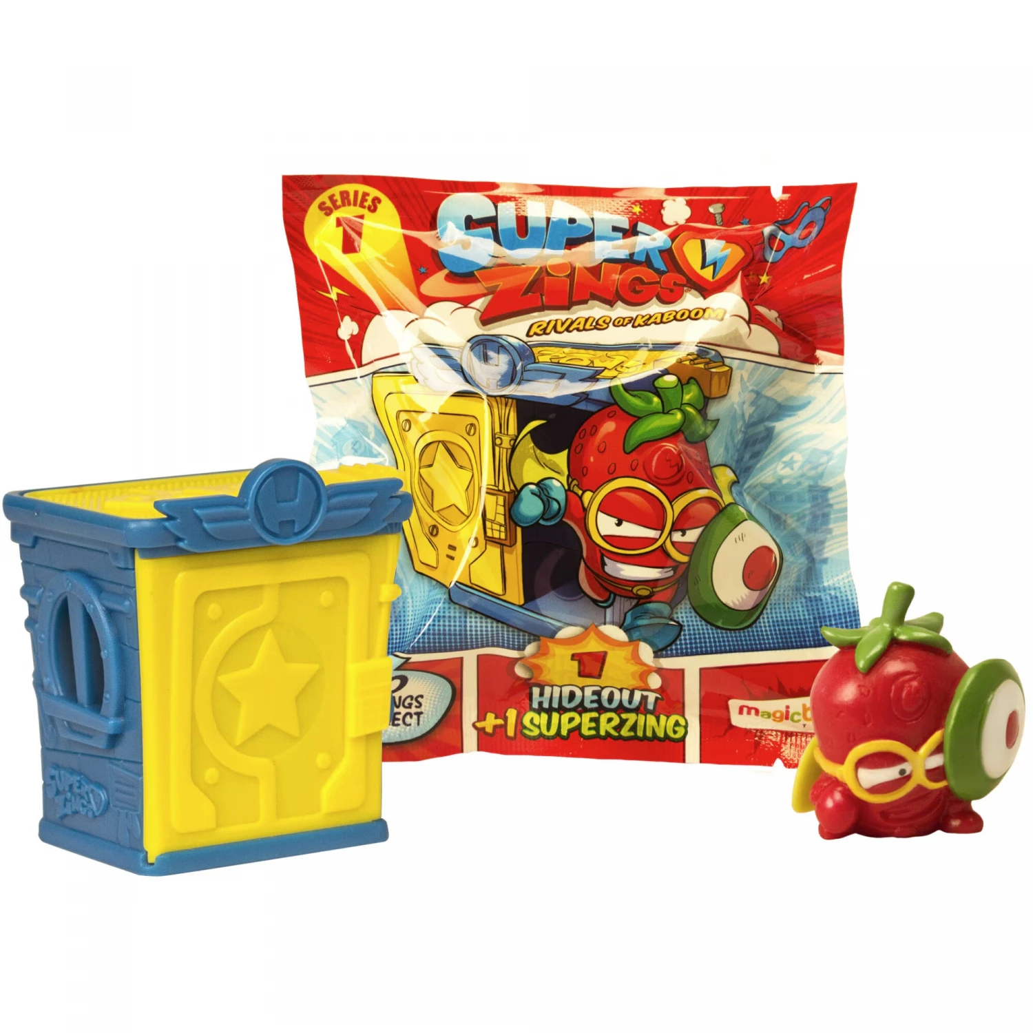 Super Zings kesica Serija 1 Starter Pack 3x Superzings 23,5x31,5cm PSZIS112