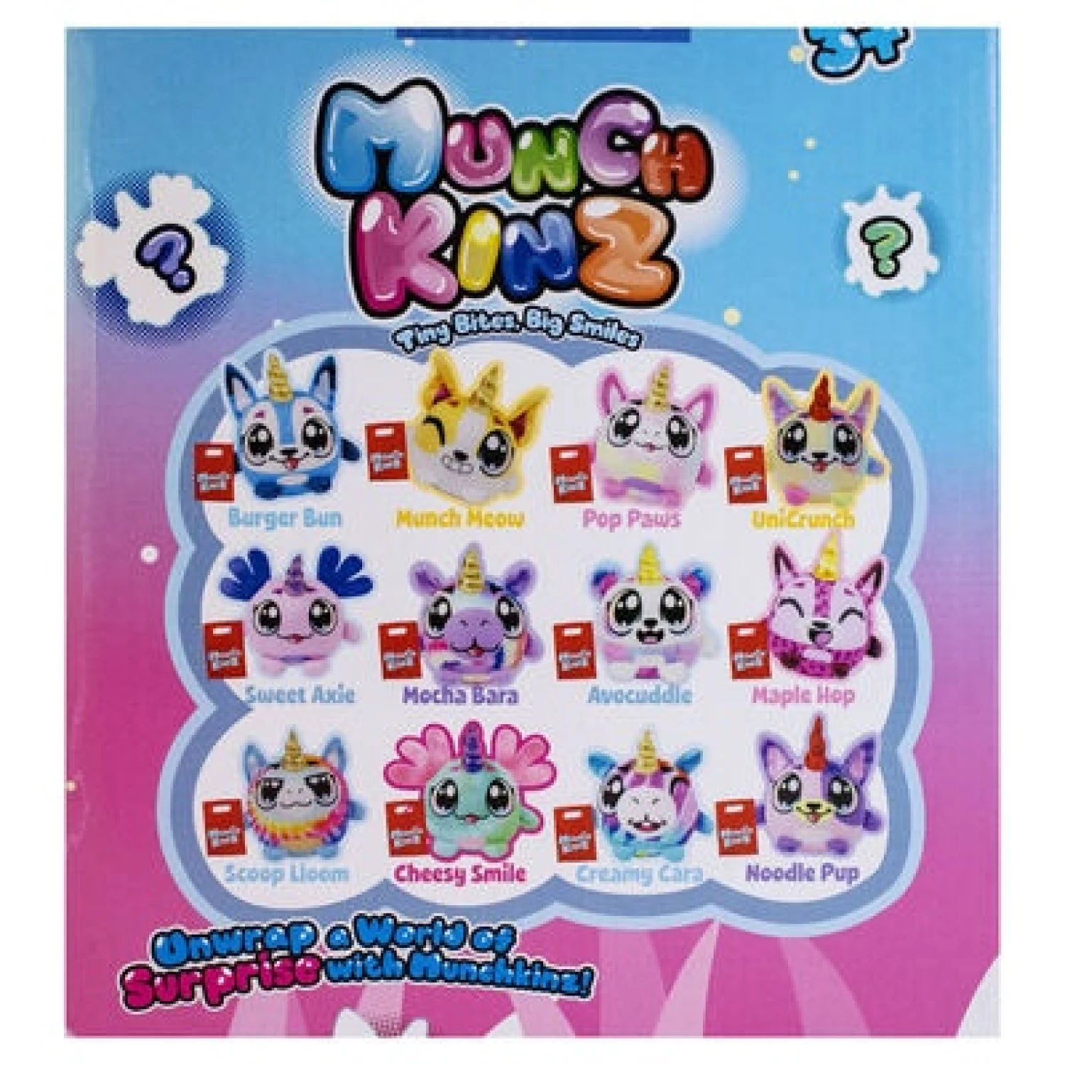 Munch Kinz Surprise lopta10cm sa plis figurom 35077