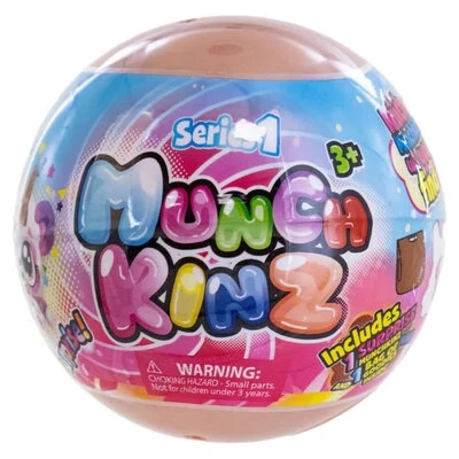 Munch Kinz Surprise lopta10cm sa plis figurom 35077