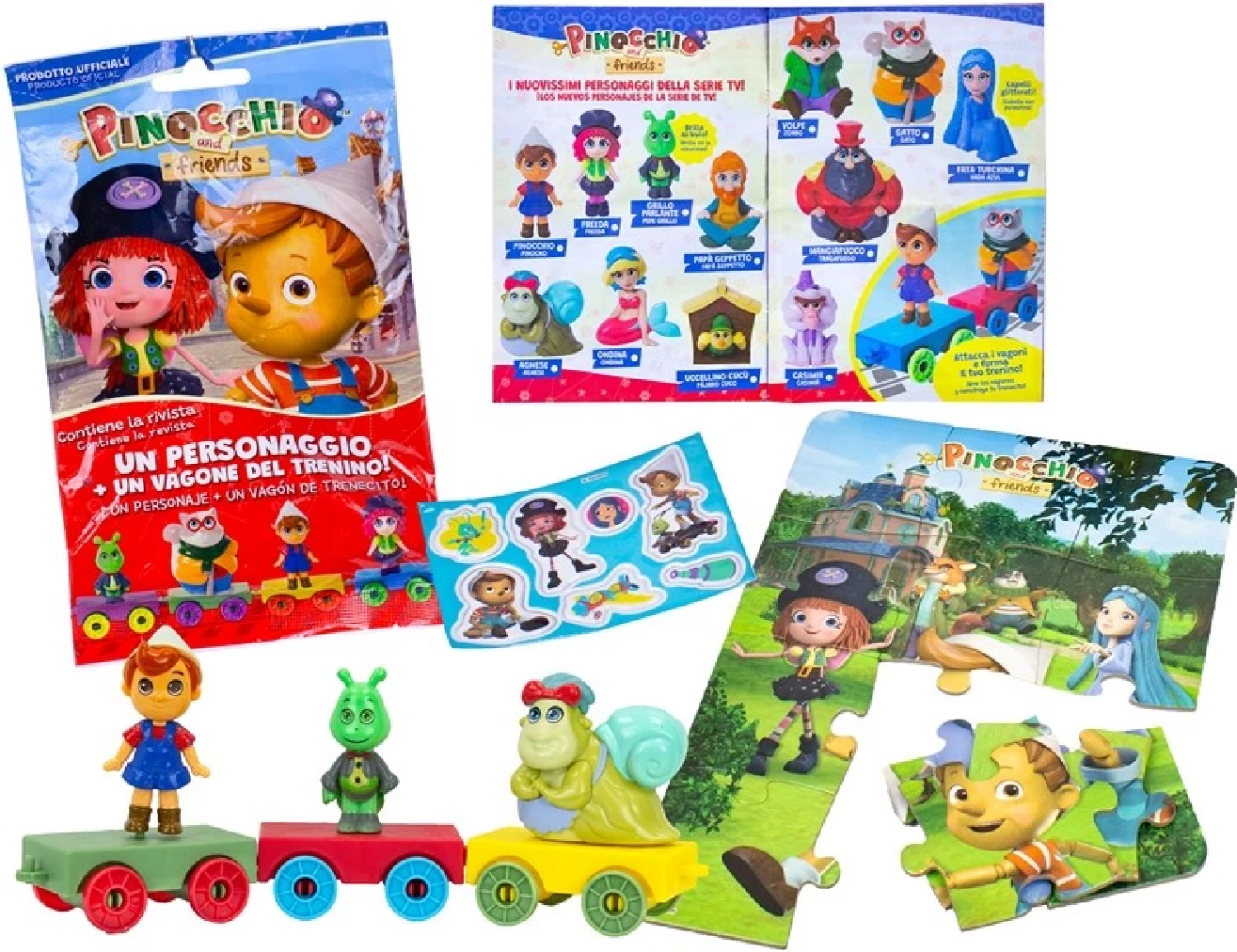 Pinocchio and Friends Mystery Egg kesica 2ass 12x16cm 33900