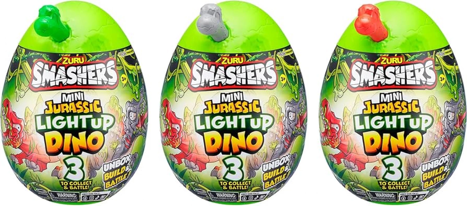 ZURU Smashers jaje Jurassic Light Up Dino 74107TQ5