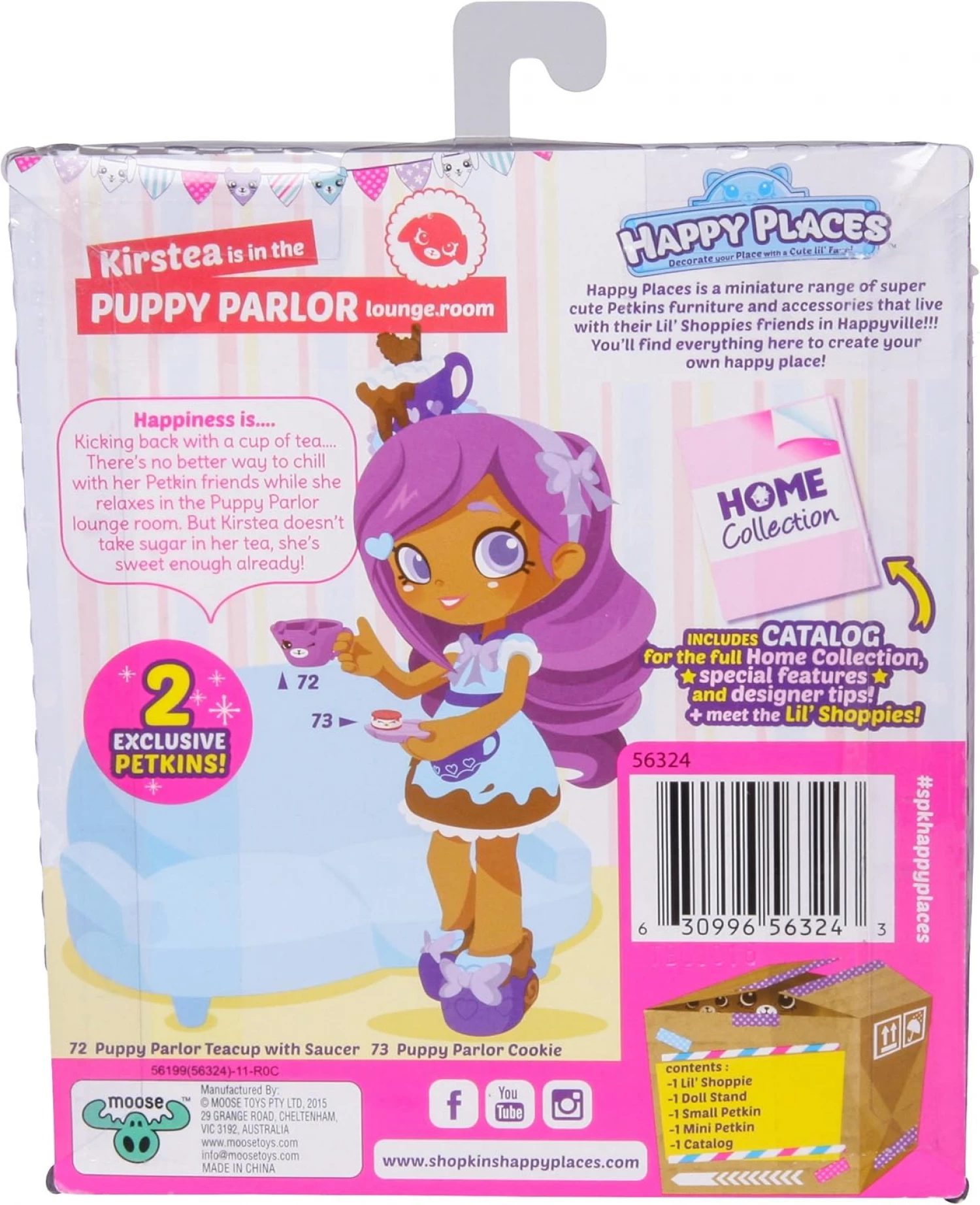 Shopkins Happy Places set Kirstea 56324-16