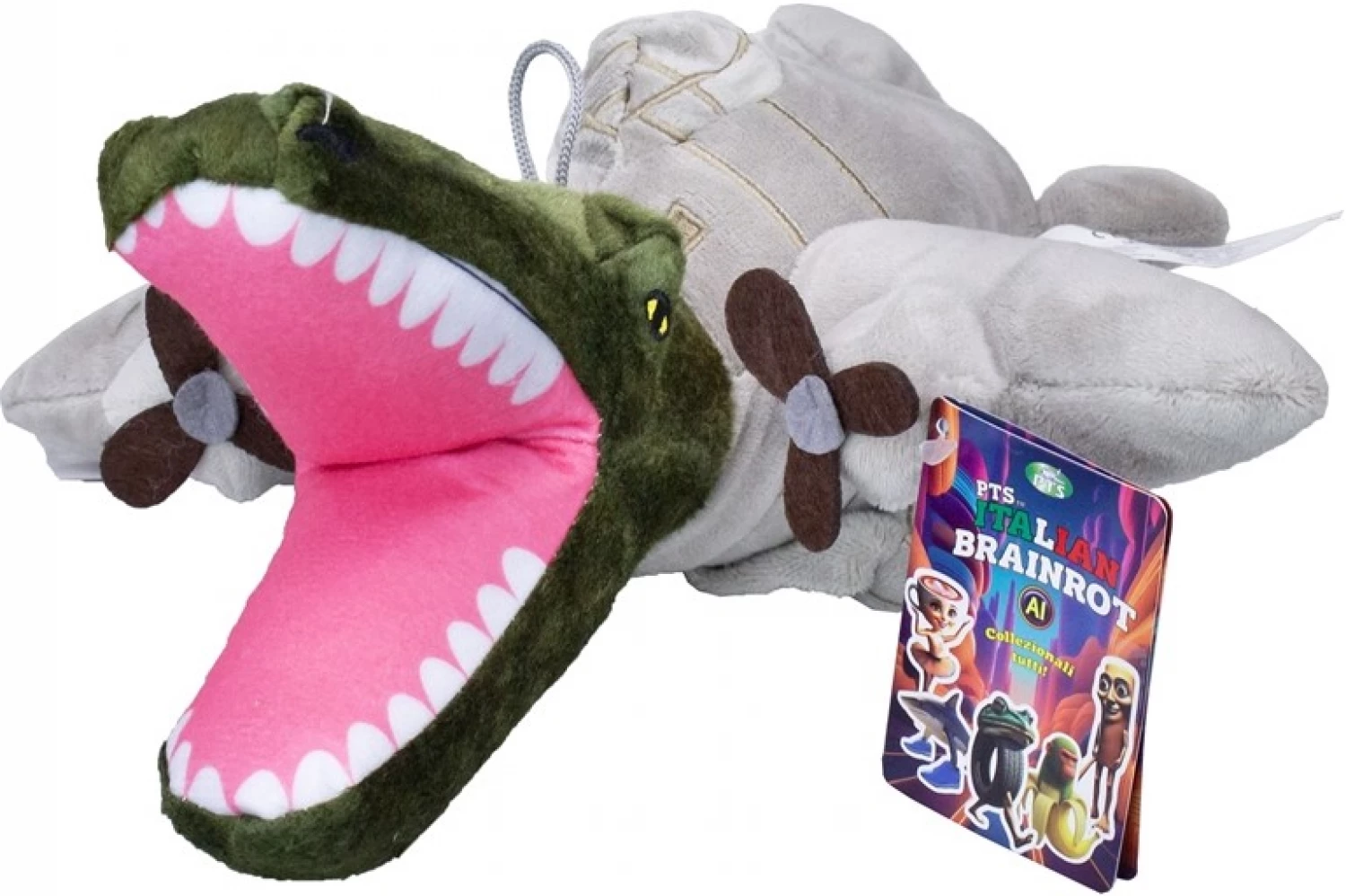 Italian Brainrot AI plisn figura 7ass 28cm BRT005