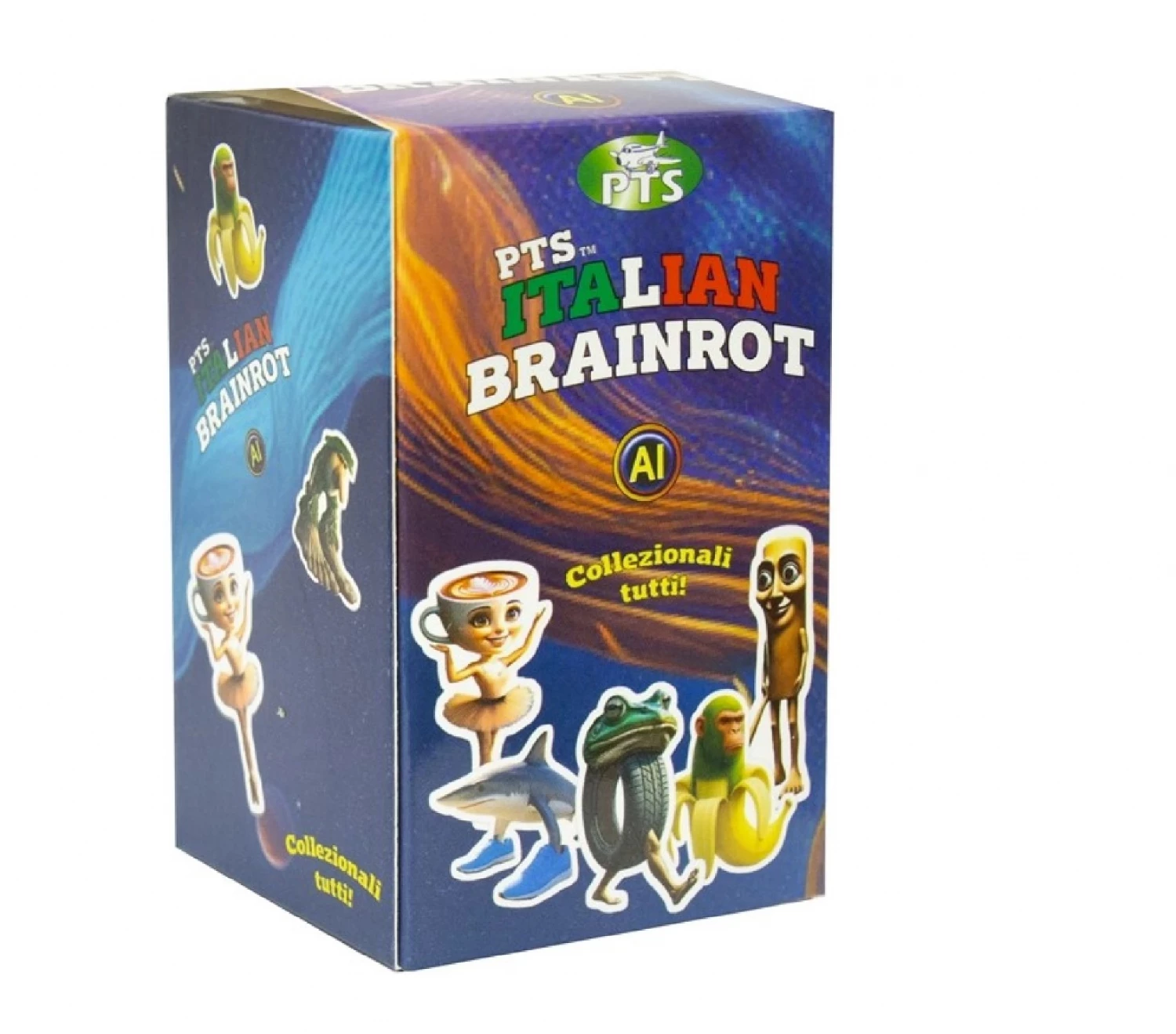 Italian Brainrot AI 3D privezak 4cm 12ass BRT008