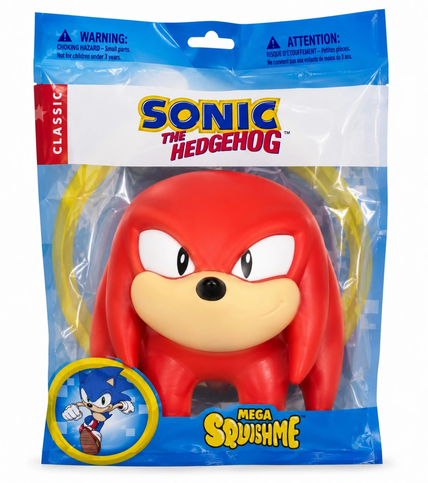 Sonic the Hedgehog Mega Squishme figura 4ass 15,5x22cm JTSC-4151B