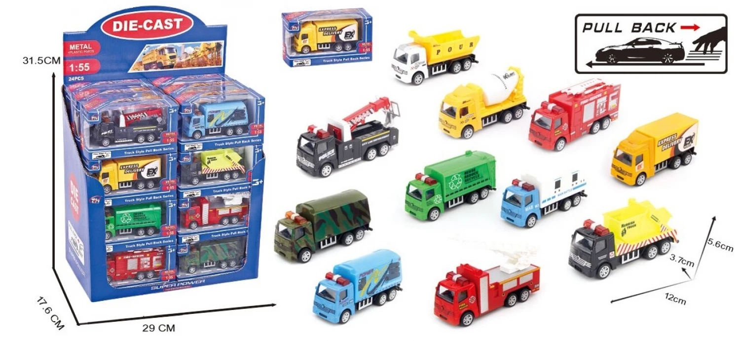 Autic metalni 1:55 TH638