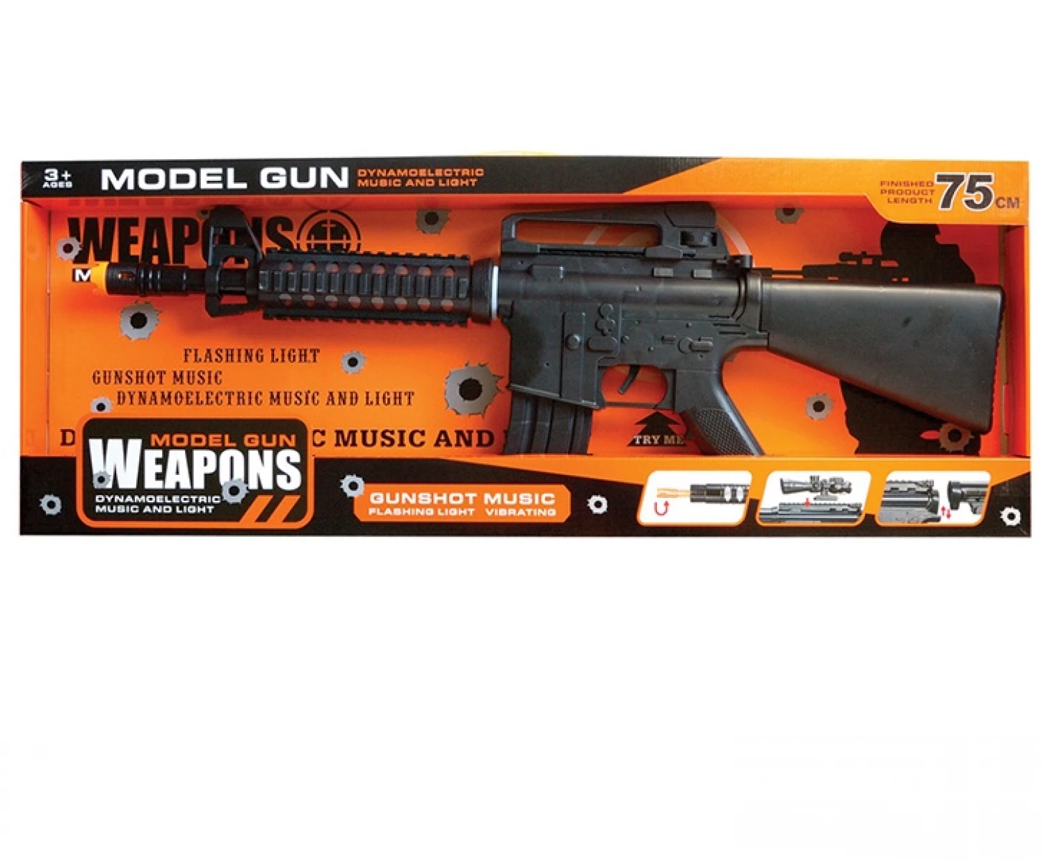 Puska sa svetlom i zvukom HY288-11