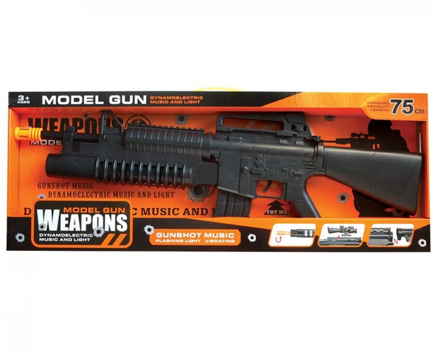 Puska sa svetlom i zvukom HY288-3