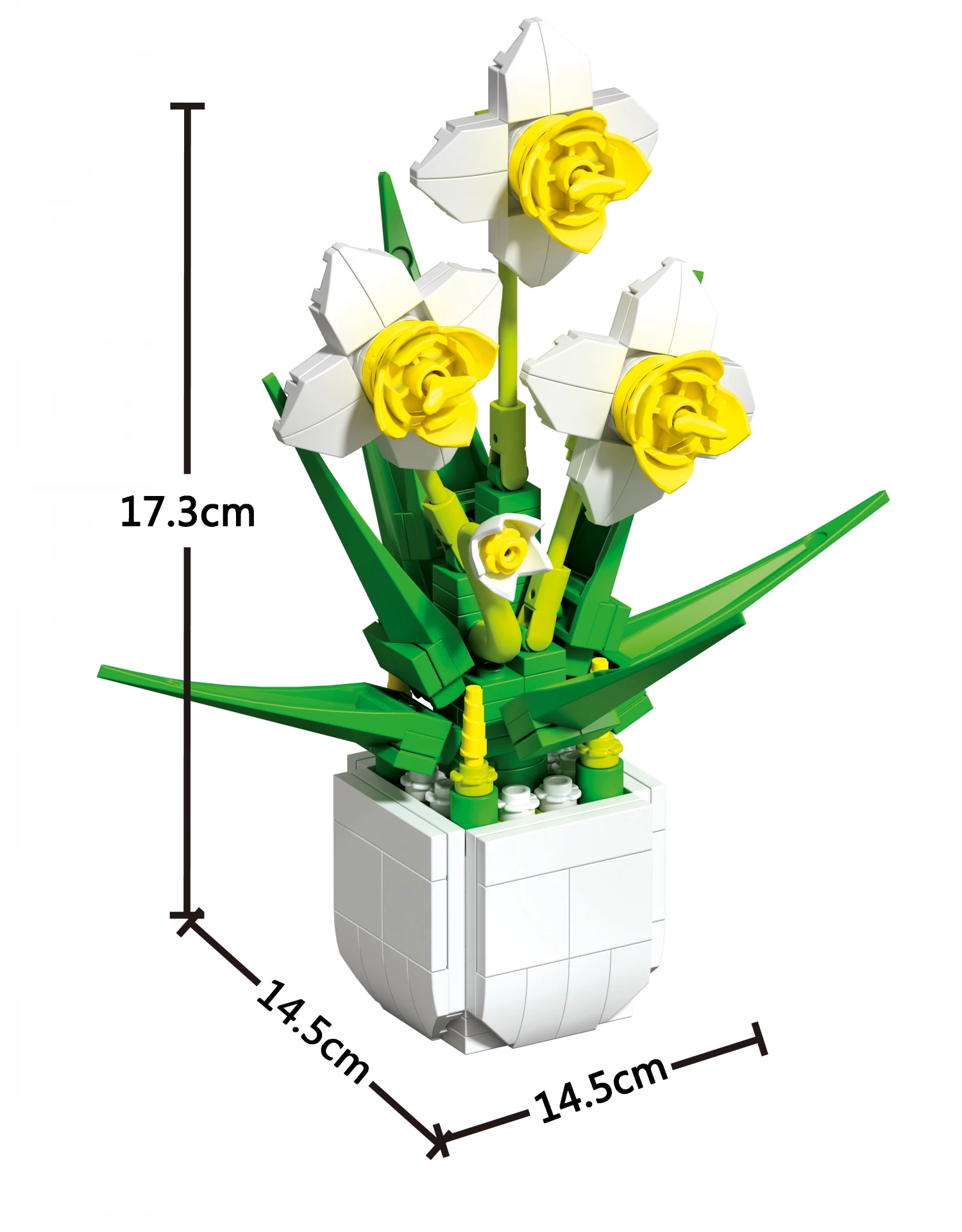 Konstruktor kocke cvet 199pcs 34508