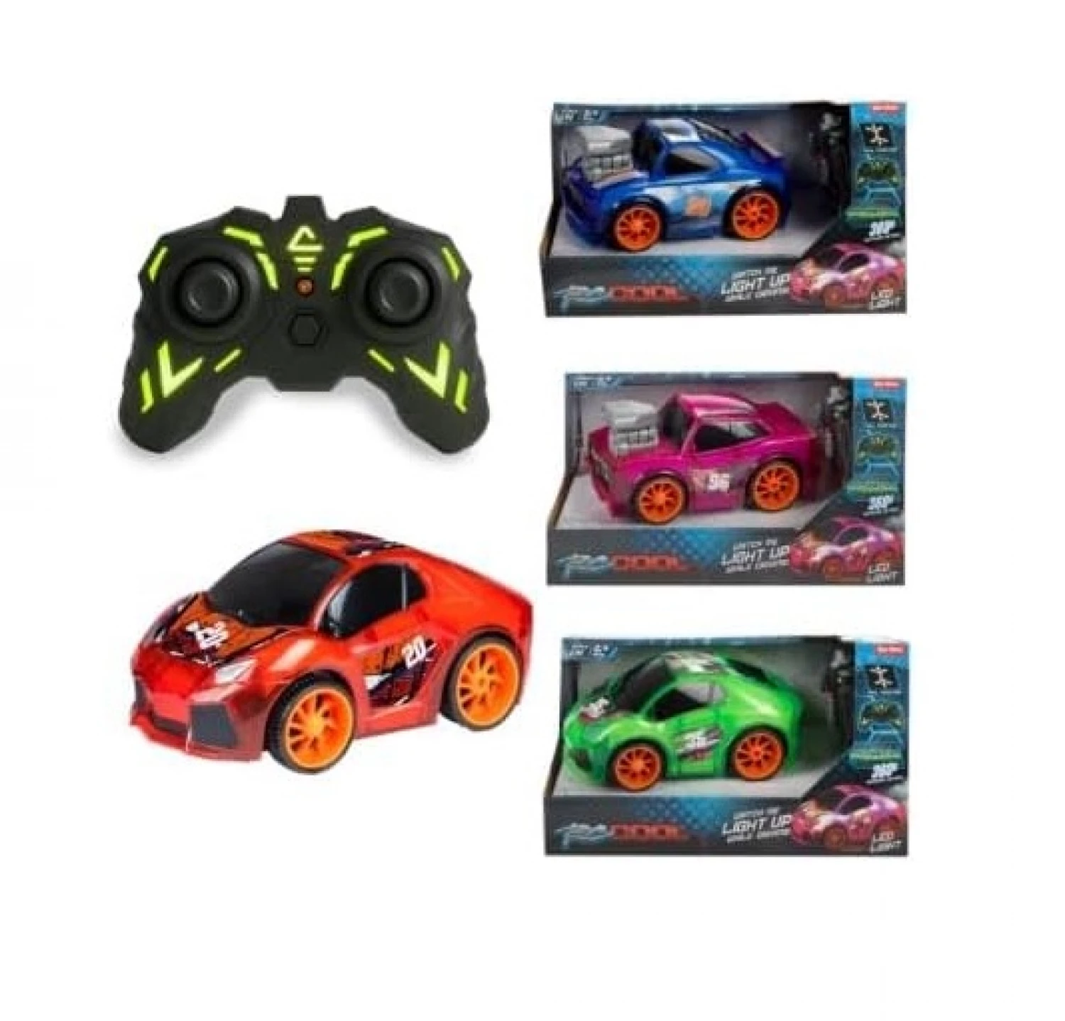 TRKAÈKI RC AUTO STUNT 360 17CM 4ASS COOL