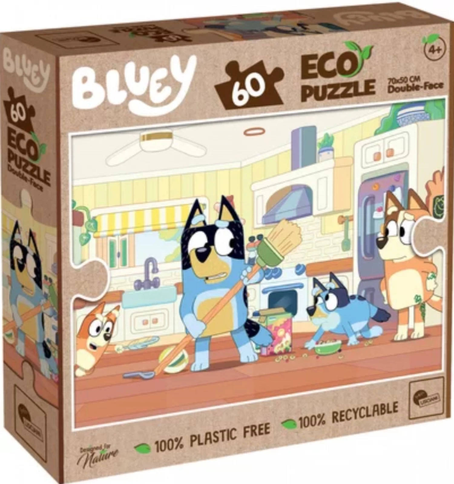 Slagalica ECO Lisciani 60pcs Bluey 104819