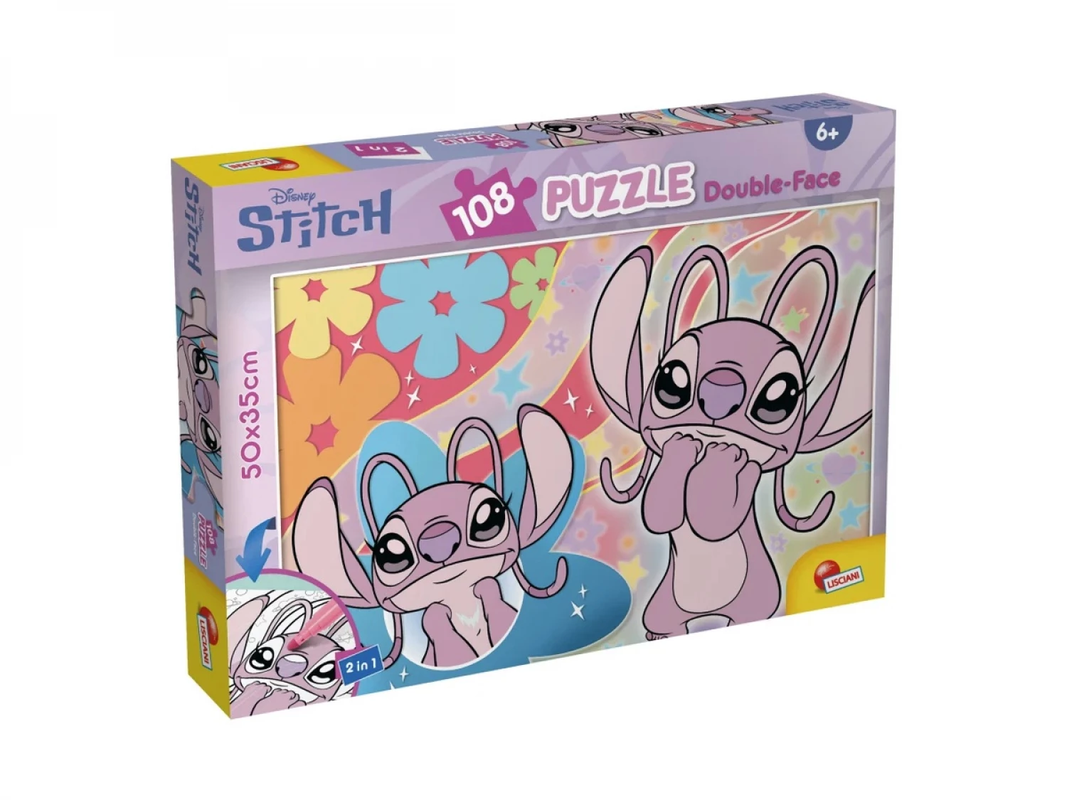Slagalica Lisciani 108pcs Stitch 116836