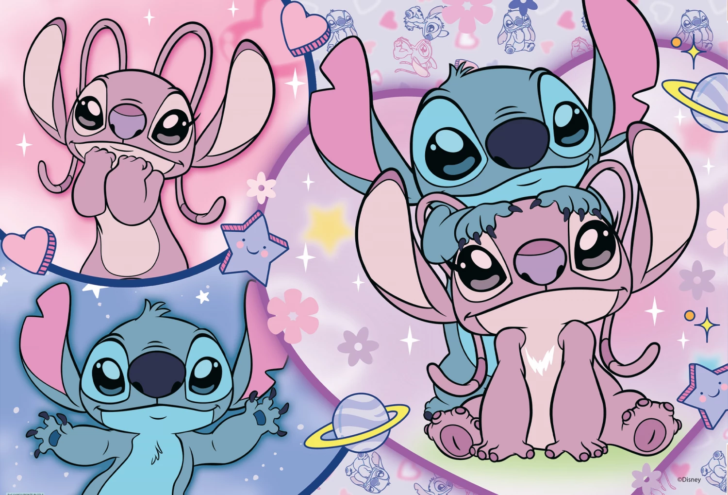 Slagalica Lisciani 250pcs Stitch 116850