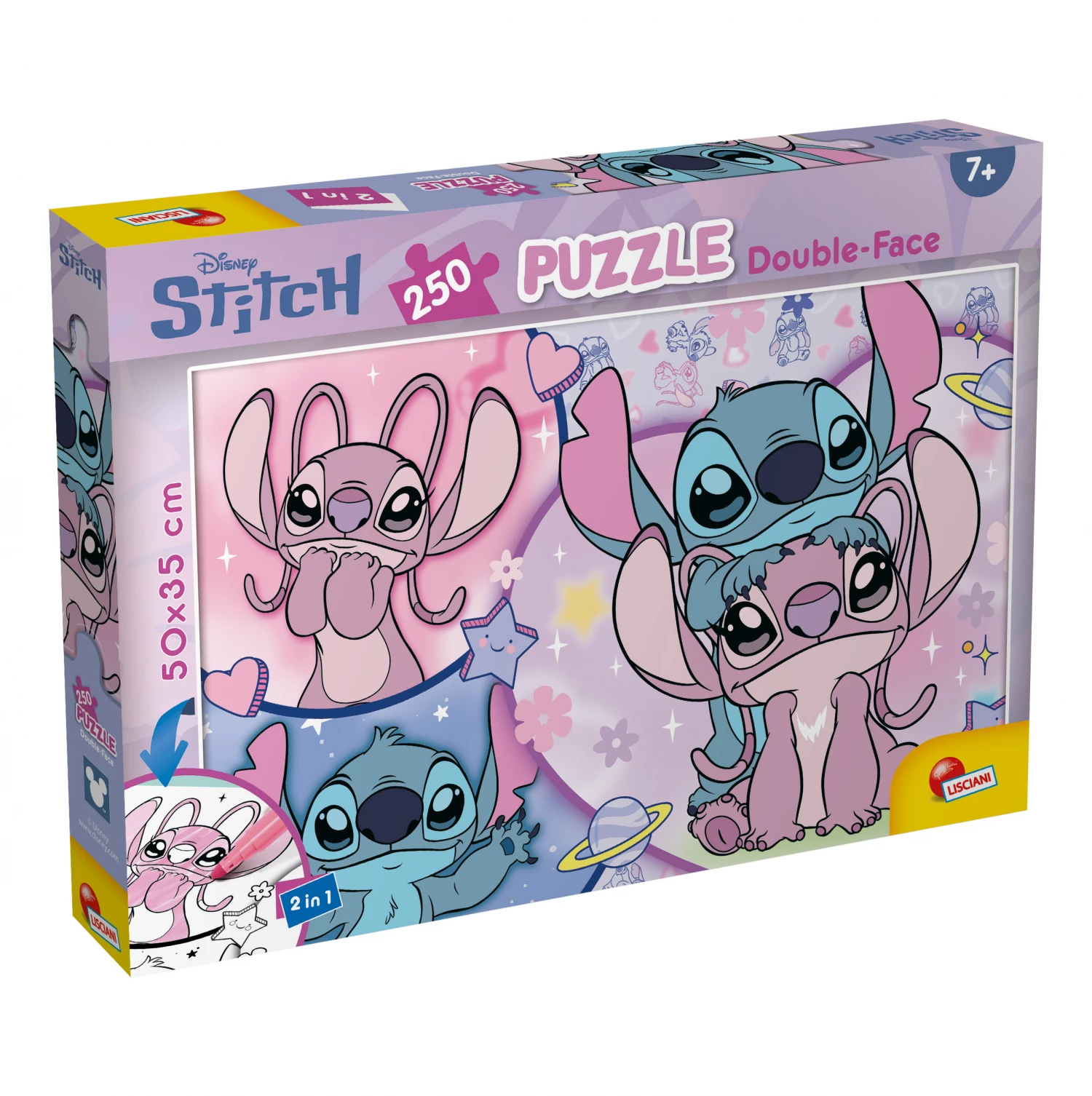 Slagalica Lisciani 250pcs Stitch 116850