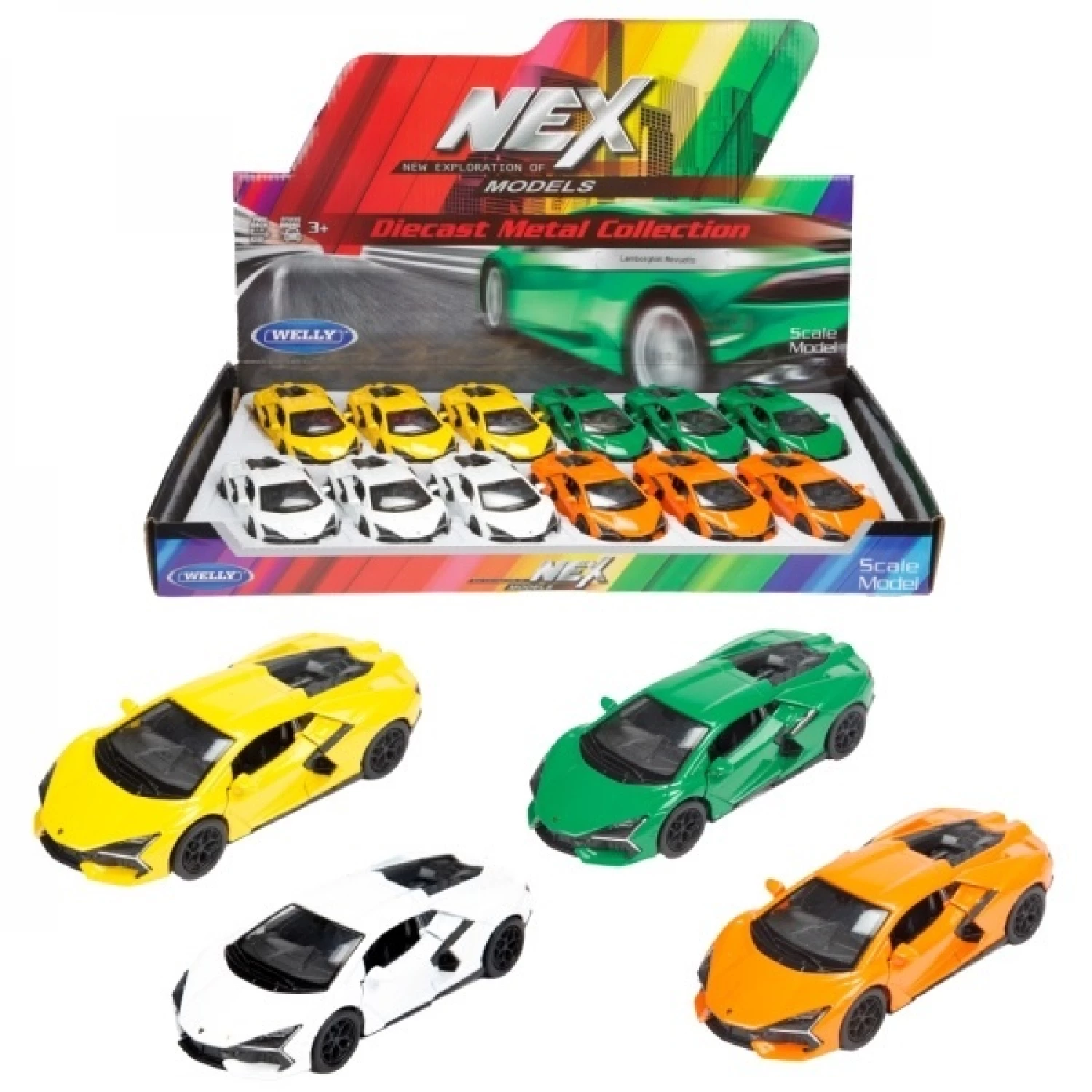 Welly metalni automobil Lamborghini Revuelto 4ass 21901Z