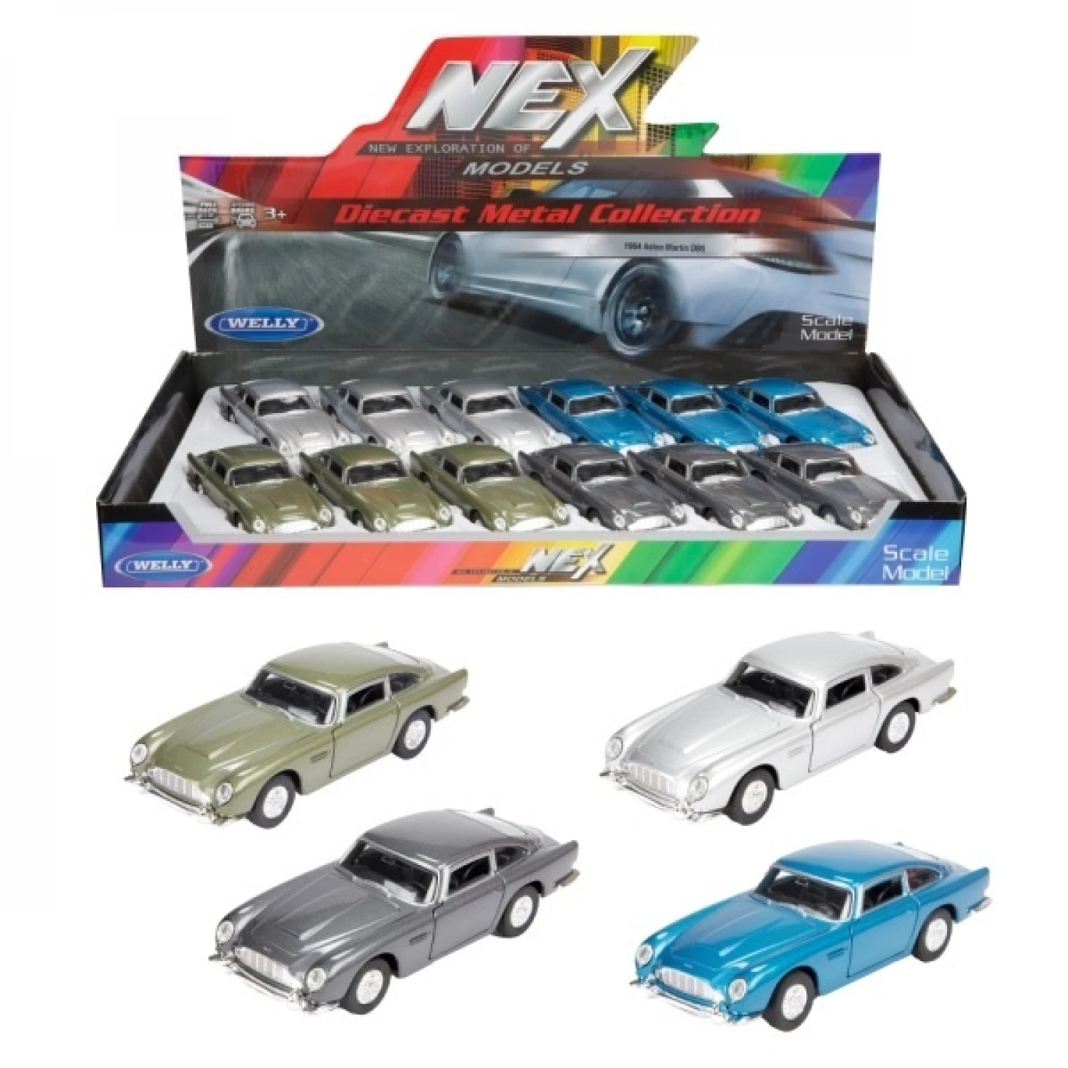 Welly metalni automobil 1964 Aston Martin DB5 4ass 21905Z