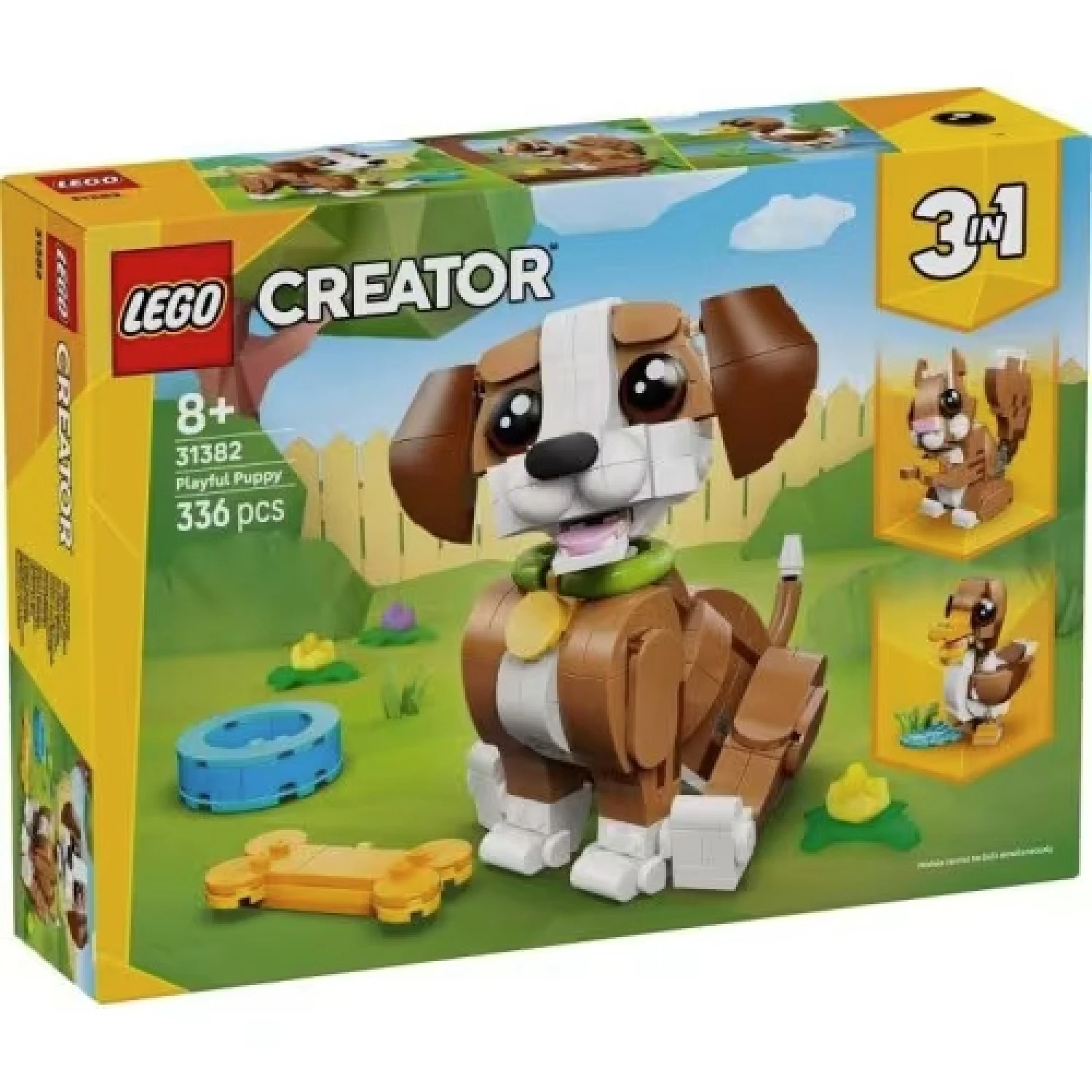 LEGO CREATOR CUTE ANIMALS PLAYFUL PUPPY