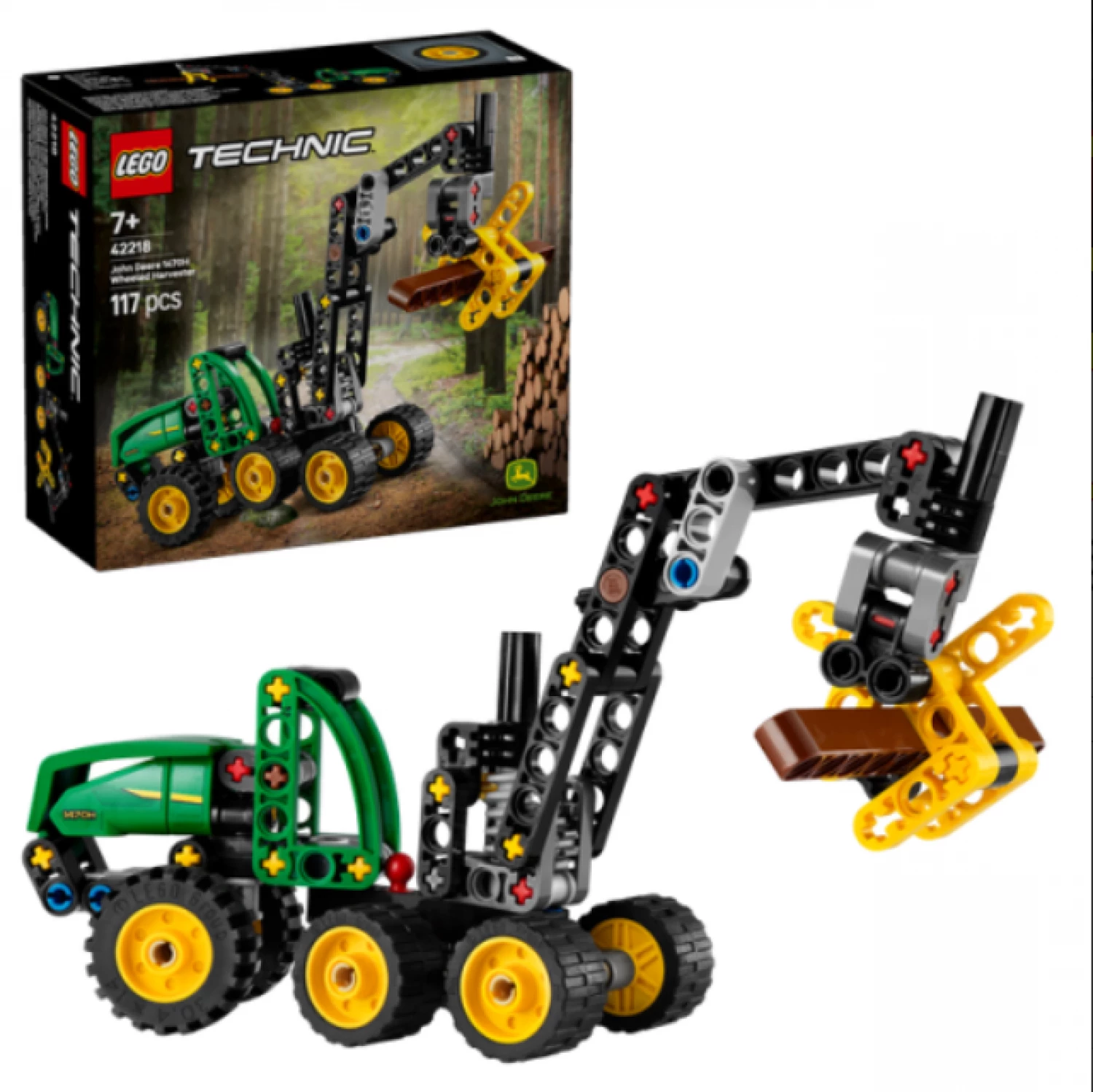 LEGO TECHNIC JOHN DEERE 1470H WHEELED HARVESTER