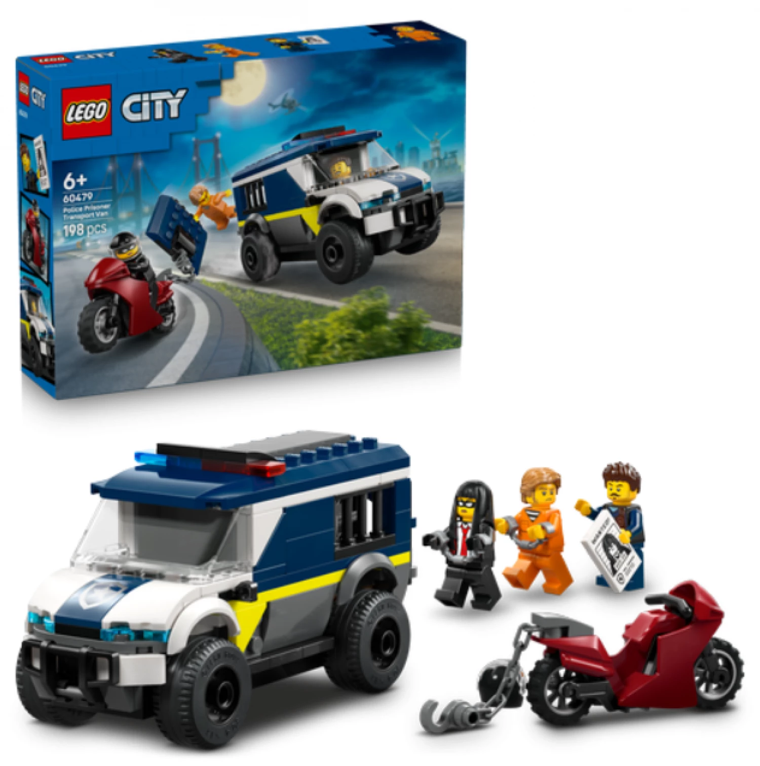 LEGO CITY POLICE PRISONER TRANSPORT VAN