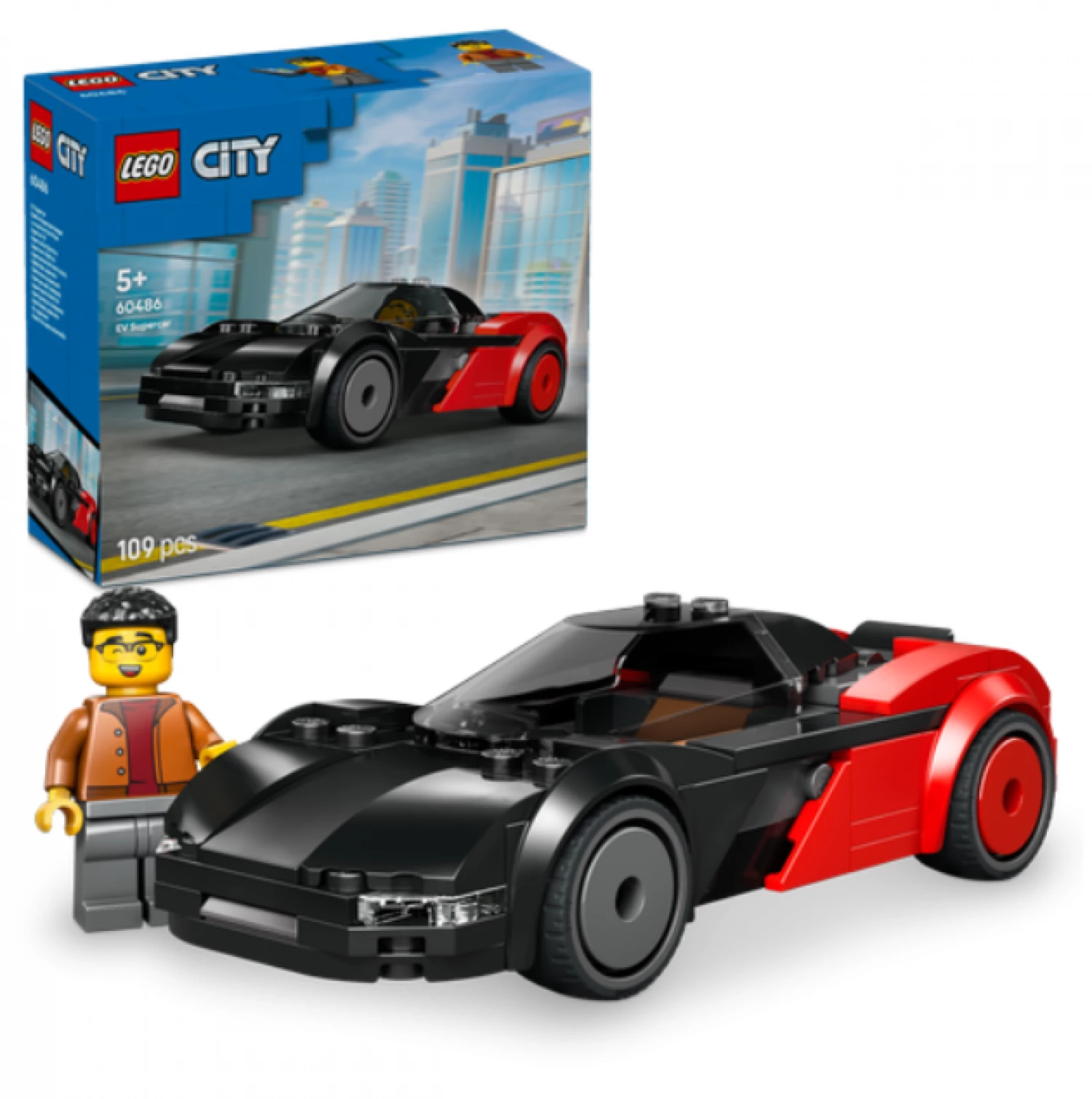 LEGO CITY EV SUPERCAR