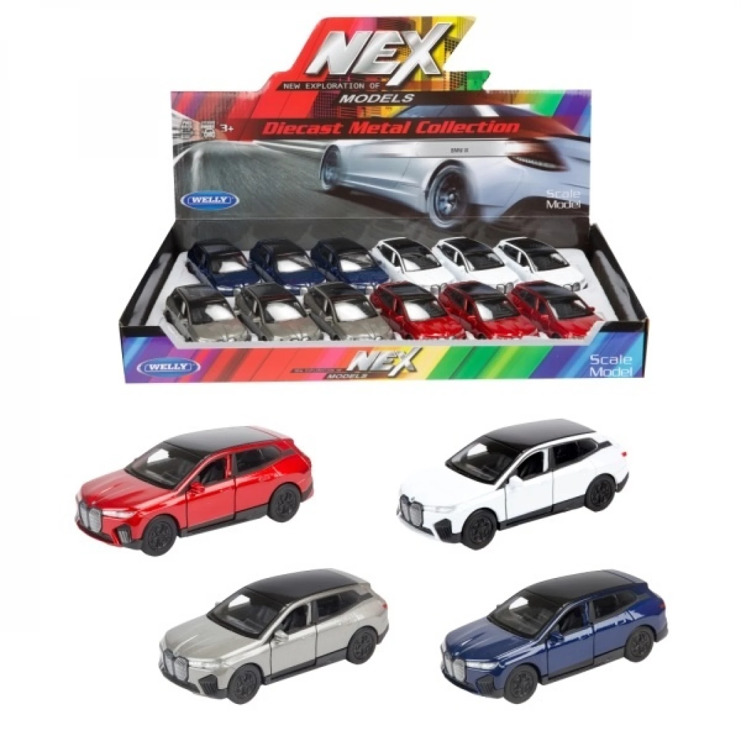 Welly metalni automobil BMW iX 4ass 21907Z