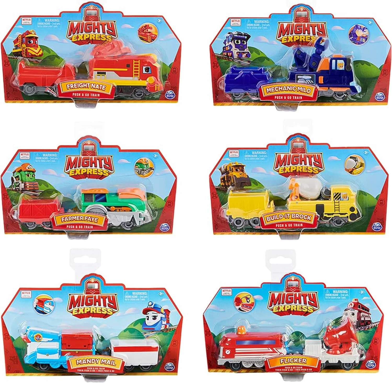MIGHTY EXPRESS VOZILO ASST