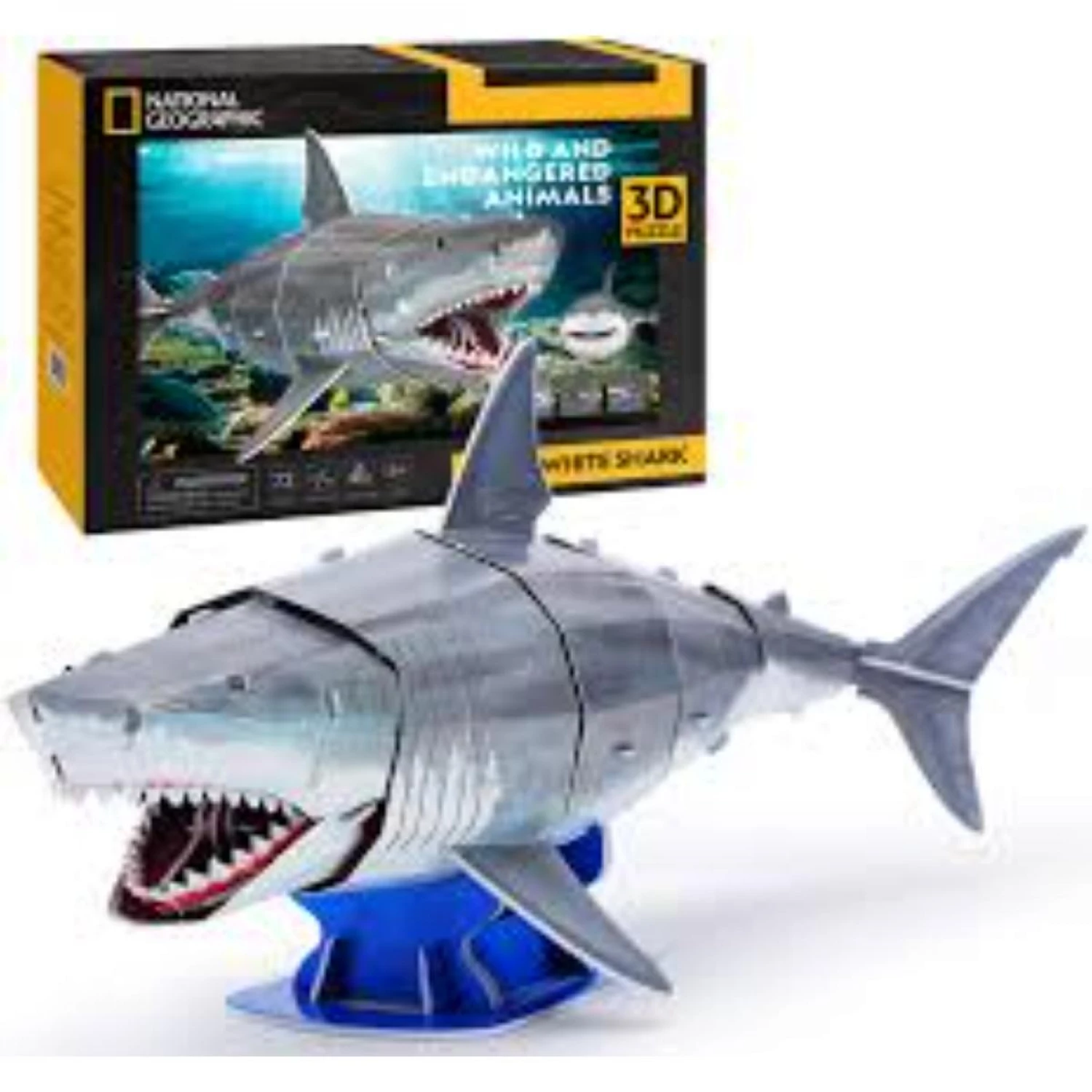 CUBIC FUN PUZZLE GREAT WHITE SHARK
