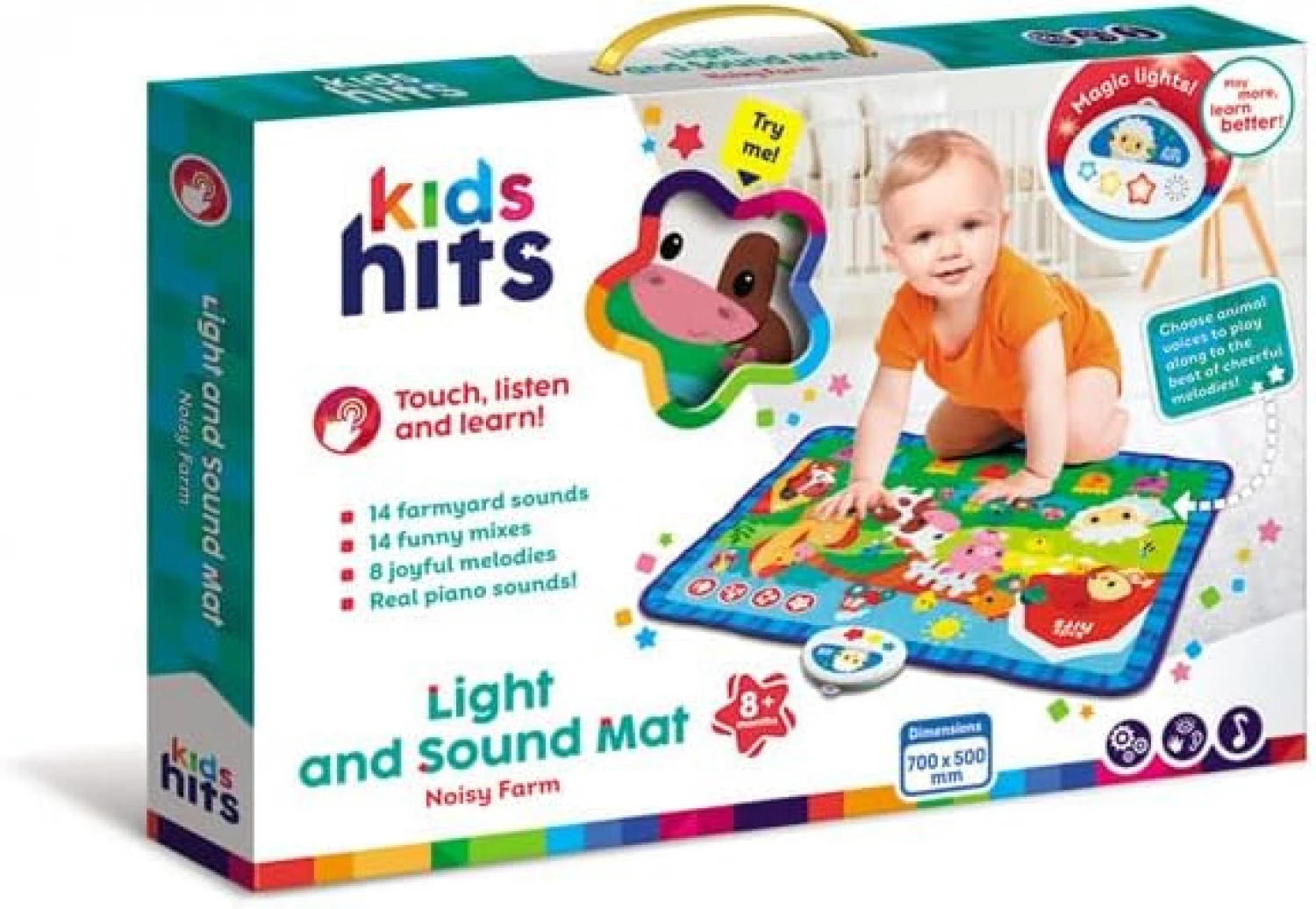 KIDS HITS PODNA PROSTIRKA BABY FARMA ENG