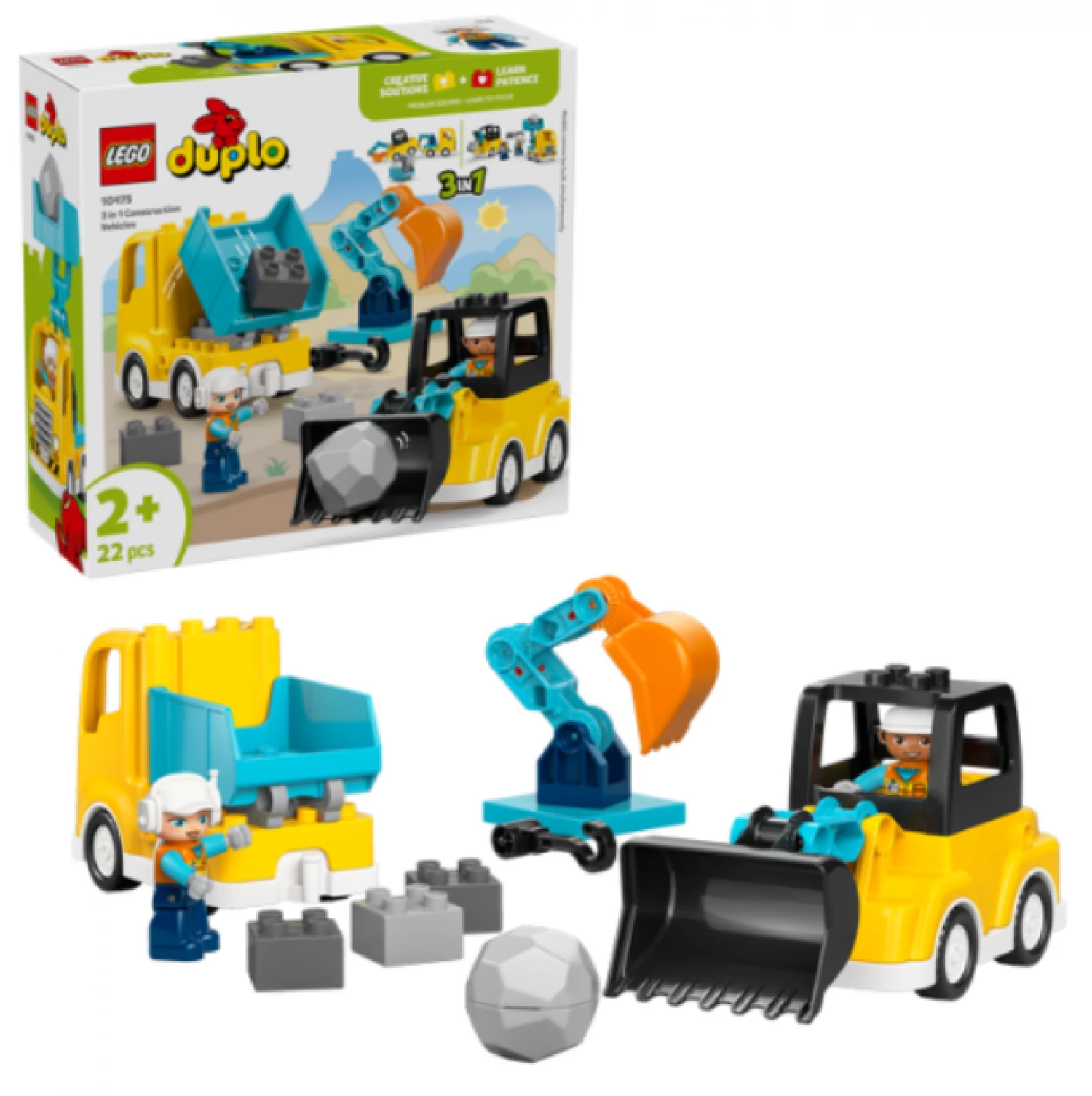 LEGO DUPLO CONSTRUCTION VEHICLES