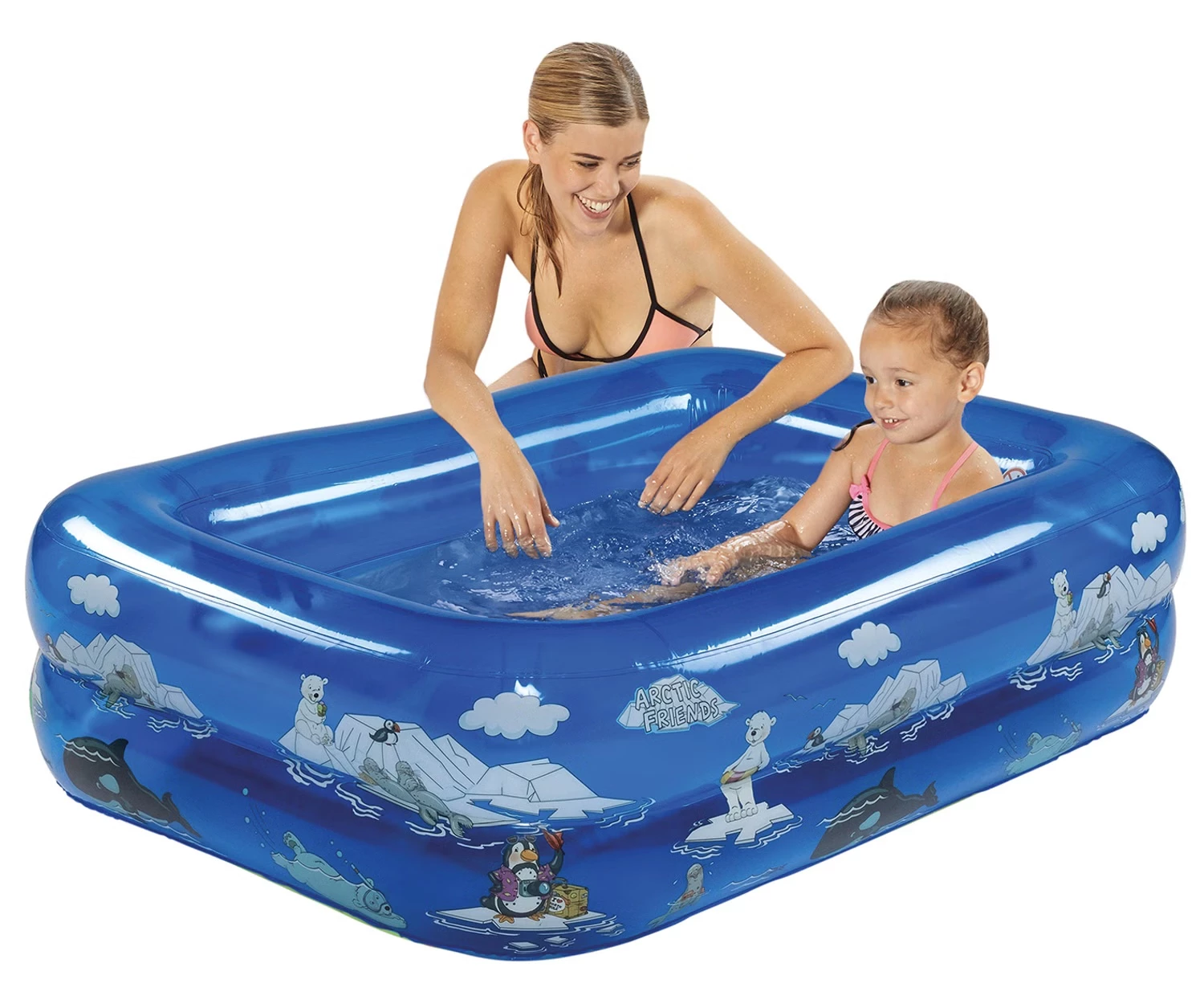Happy People Arctic Friends Moj prvi bazen 132 x 94 x 36 cm 77405