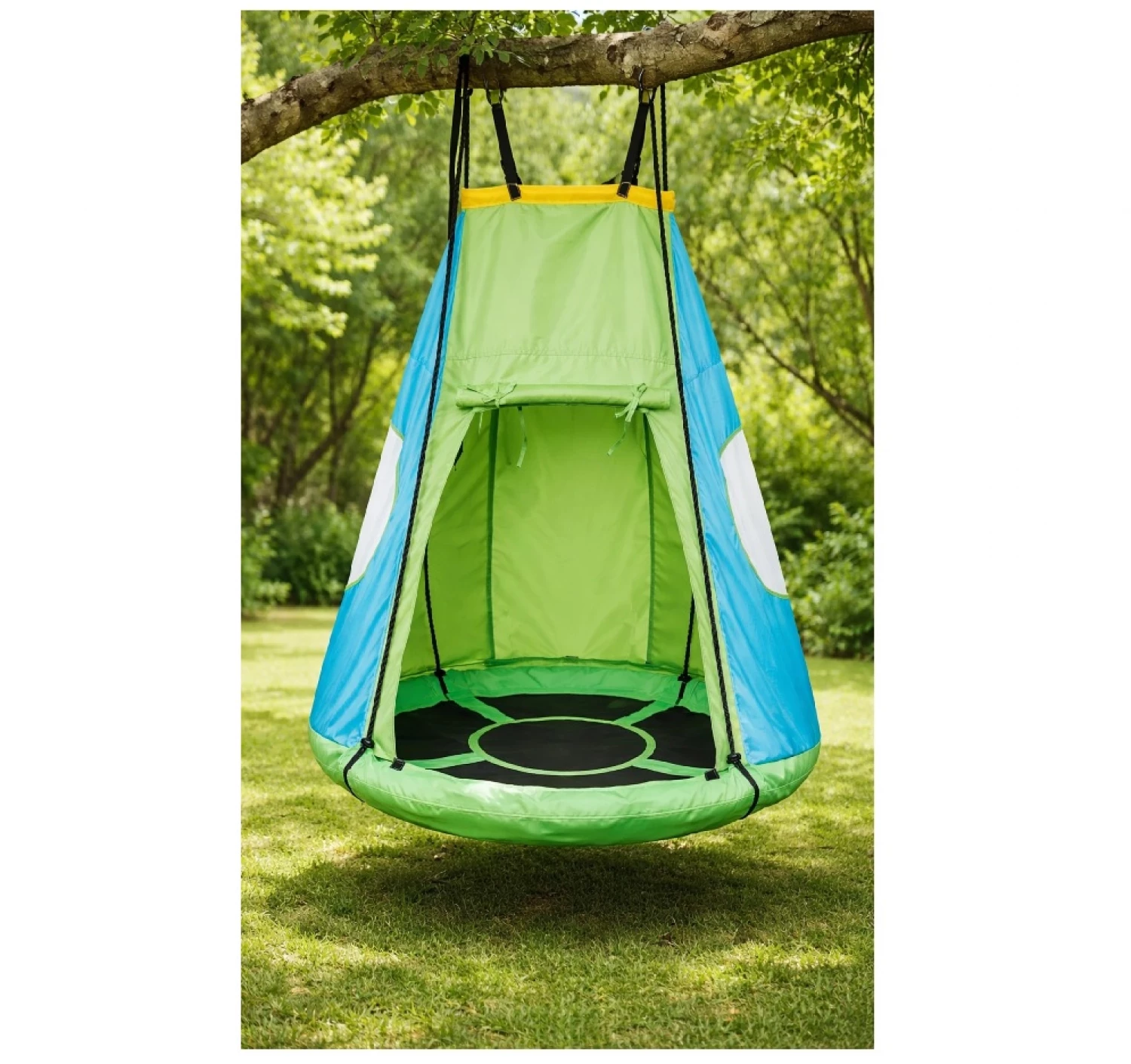 Ljuljaška sa šatorom 2u1