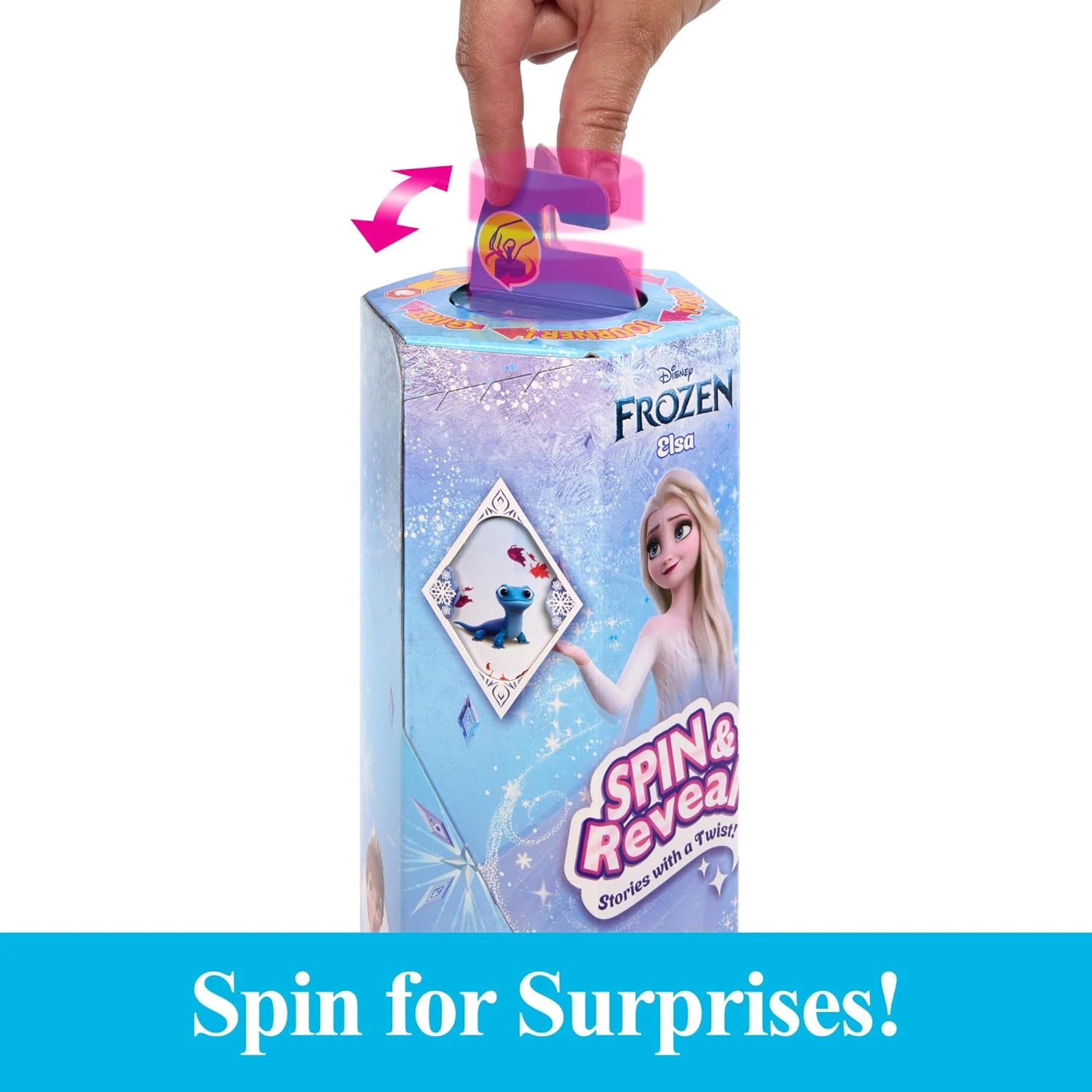Frozen lutka Elsa Spin & Reveal HTG25