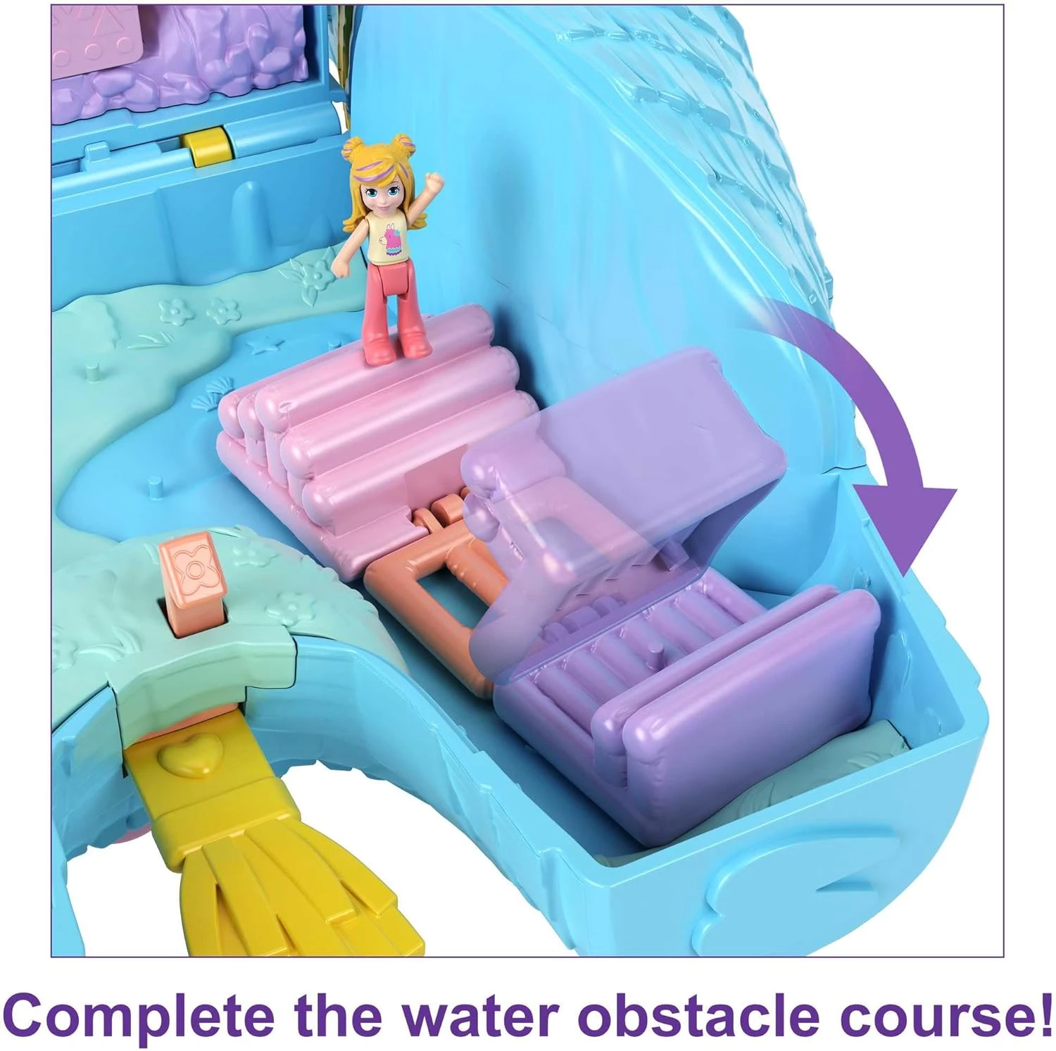 POLLY POCKET SET PAJAMA PARTY LAMA