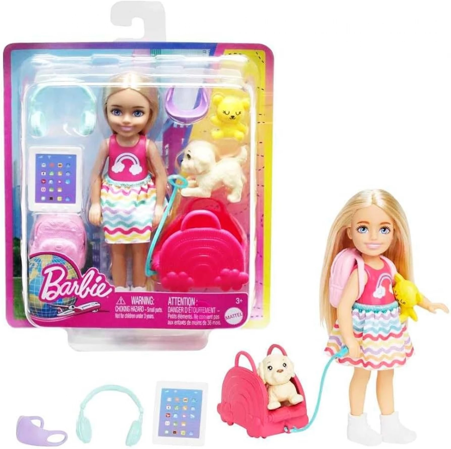 BARBIE LUTKA CHELSEA 15CM