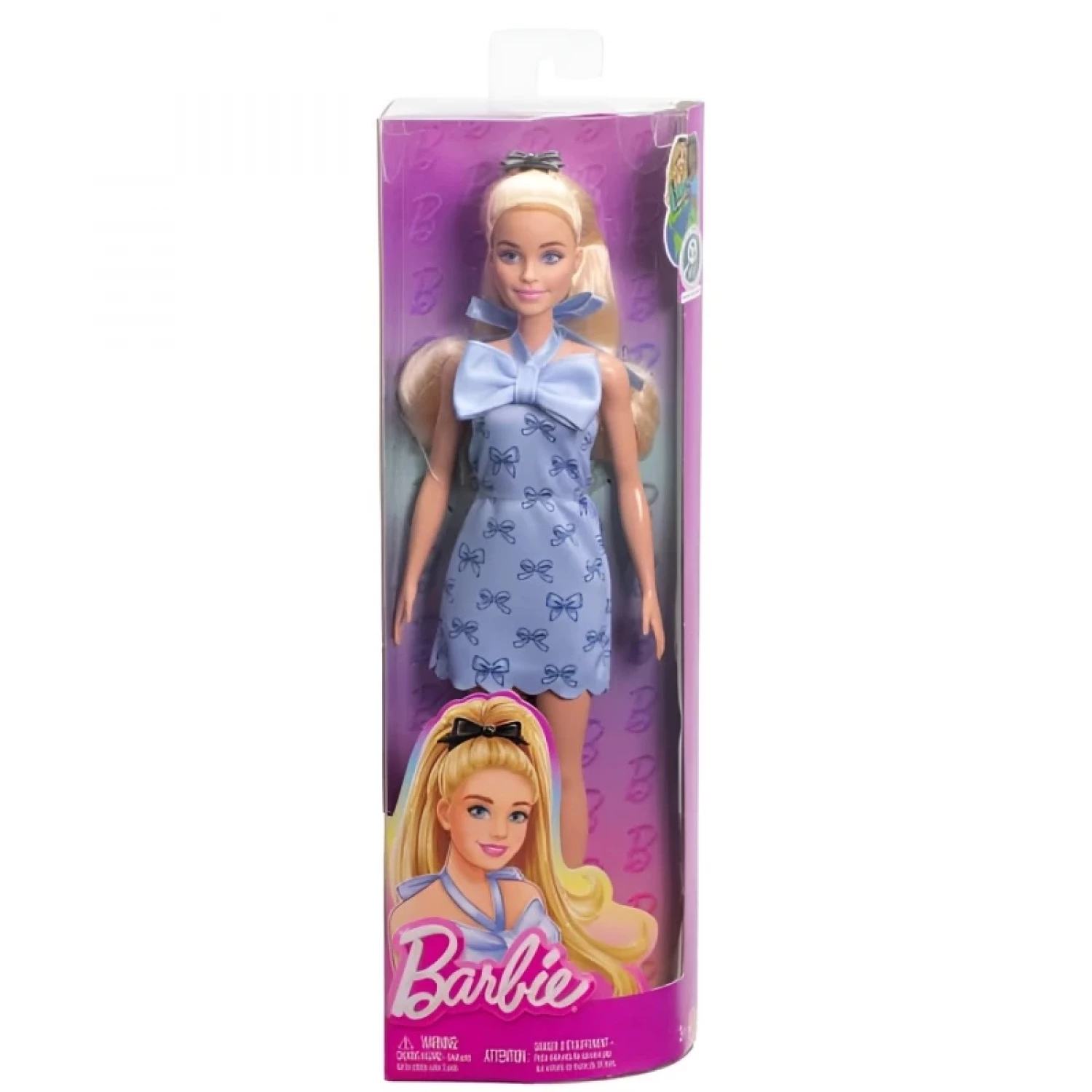 BARBIE LUTKA FASHIONISTAS LILA