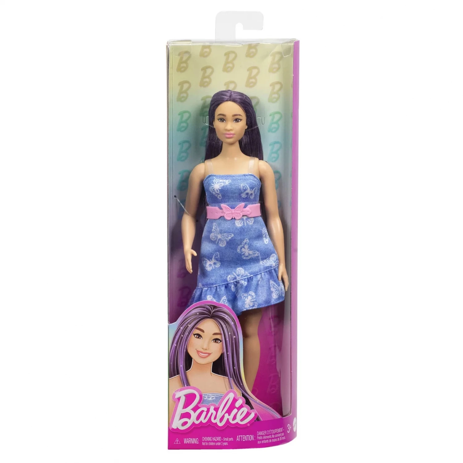 BARBIE LUTKA FASHIONISTAS PLAVA