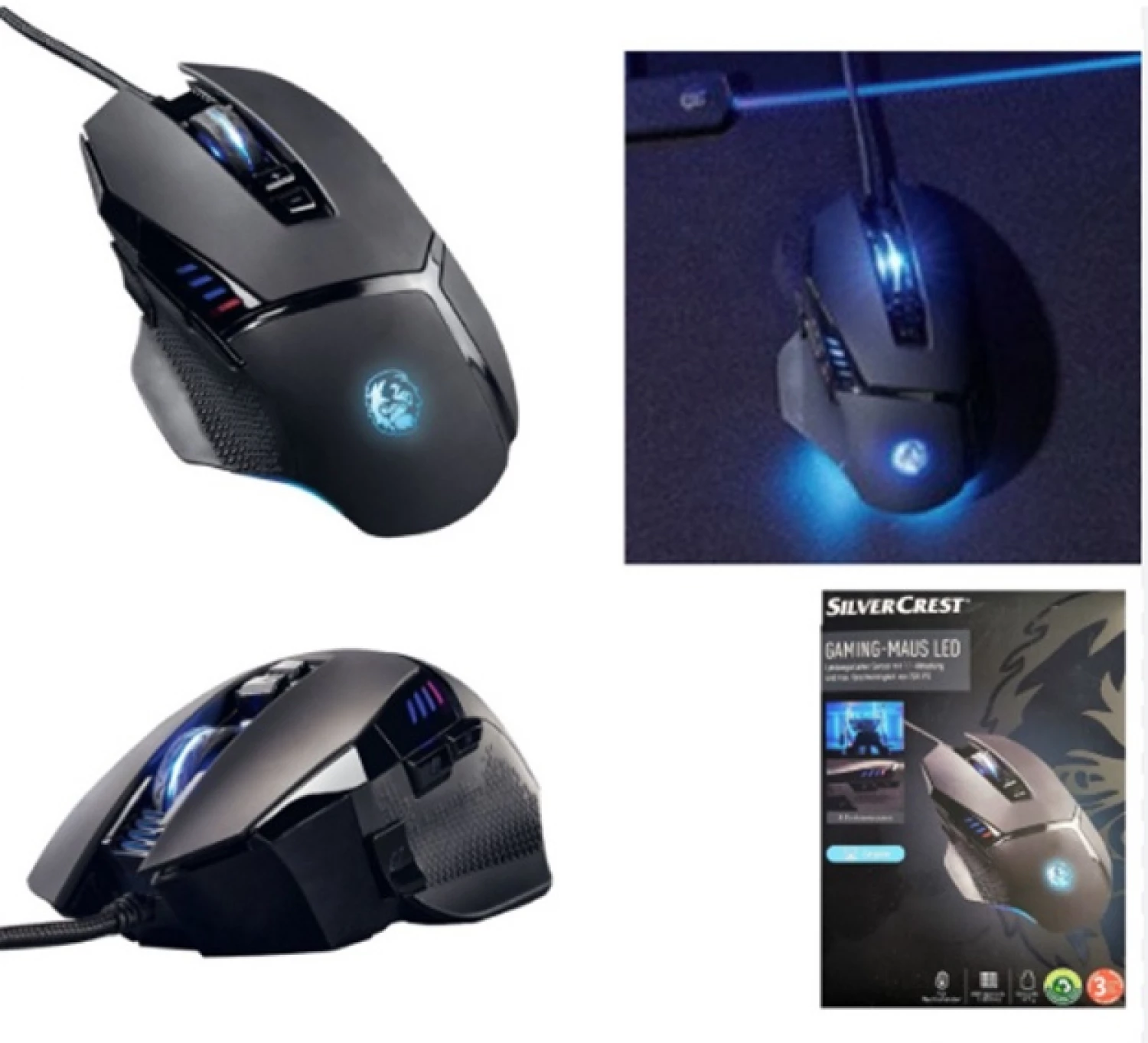 GAMING MIŠ SA LED OSVETLJENJEM