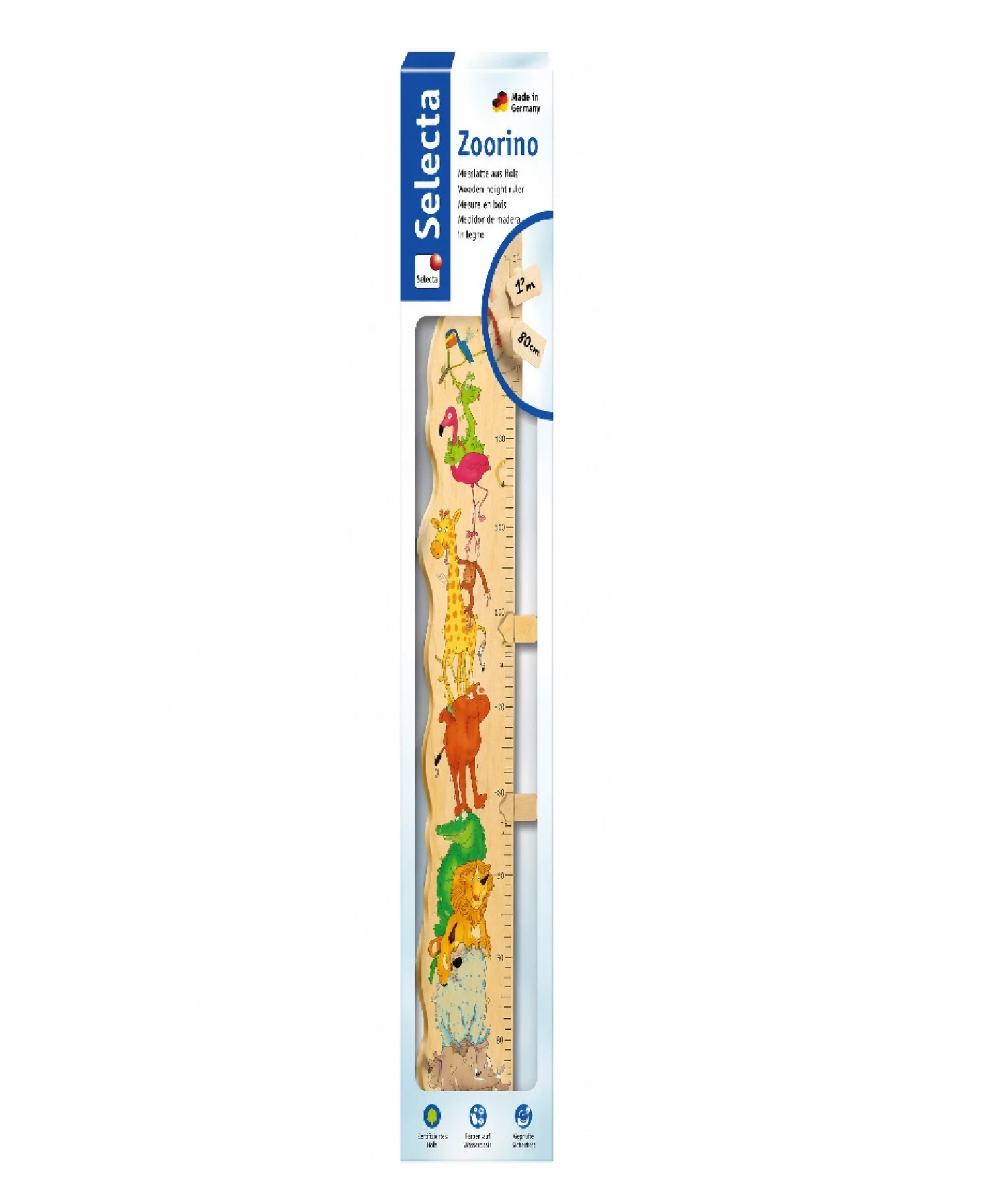 Zoorino drveni visinomer 100 cm 60000 Schmidt